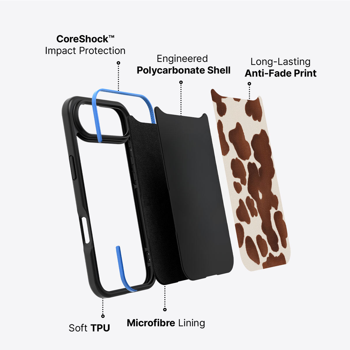 Cocoa Cow - iPhone 17 Air Case #case type_core (non magsafe)