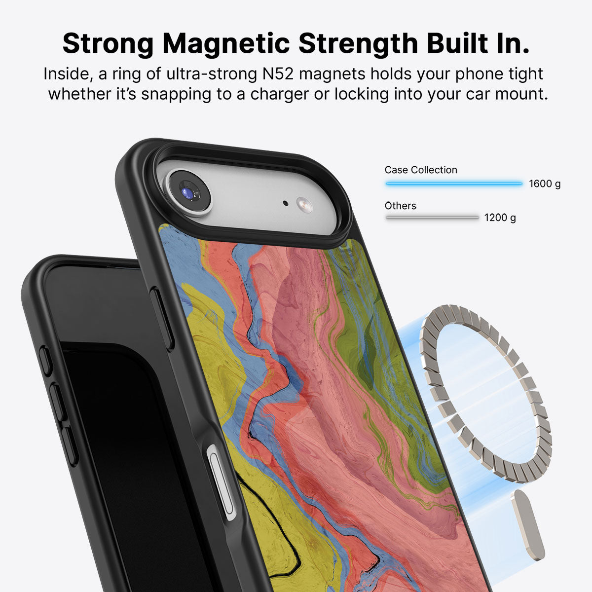 Coloured Rivers - iPhone 17 Air Case, #case type_core (magsafe)