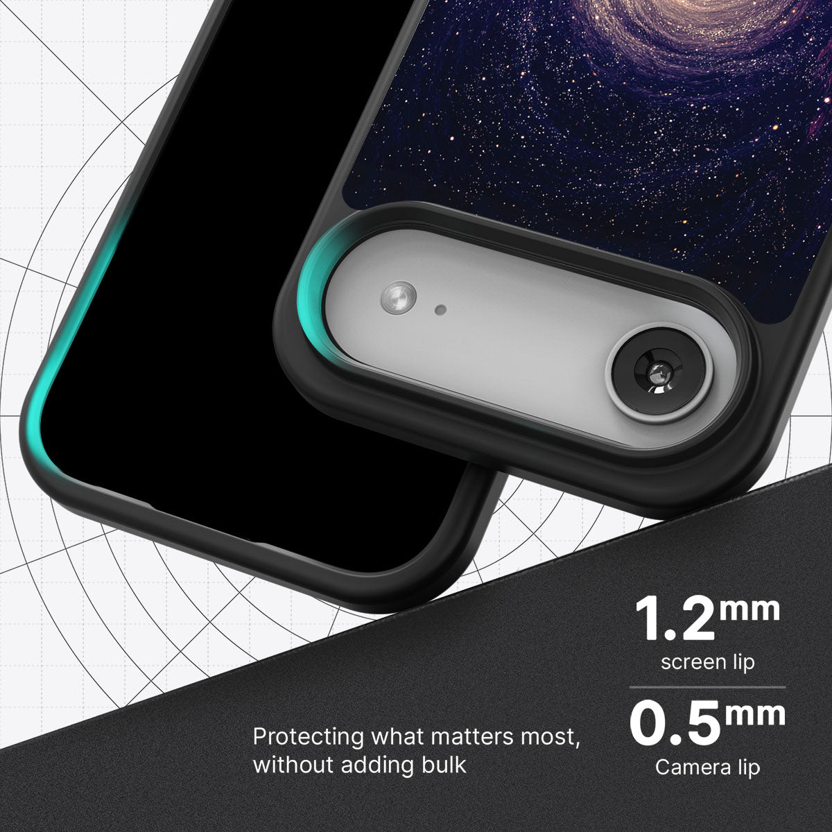 Cosmic Vortex slim iPhone Air phone case