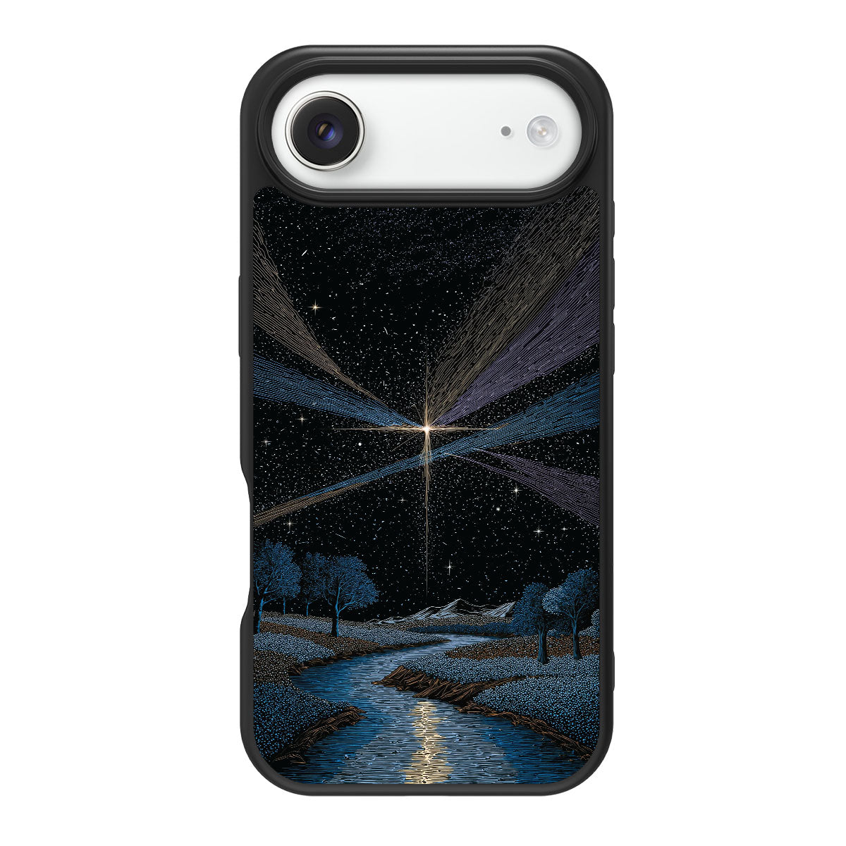 iPhone Air Case with MagSafe – Falling Star