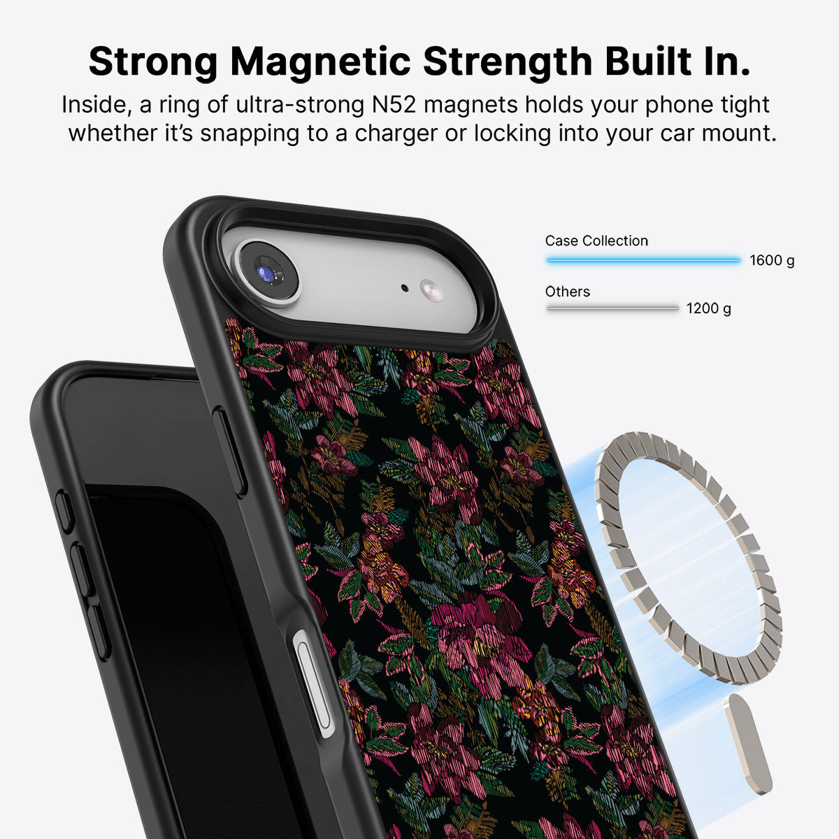 Floral Tapestry - iPhone 17 Air Case #case type_core (magsafe)