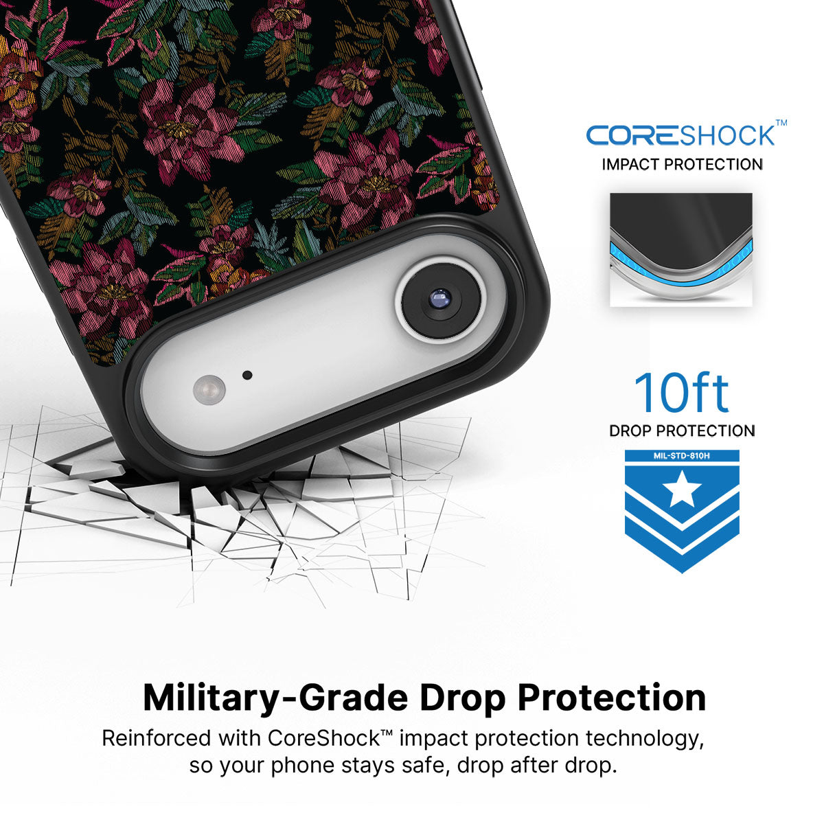 Floral Tapestry - iPhone 17 Air Case #case type_core (magsafe), #case type_core (non magsafe)