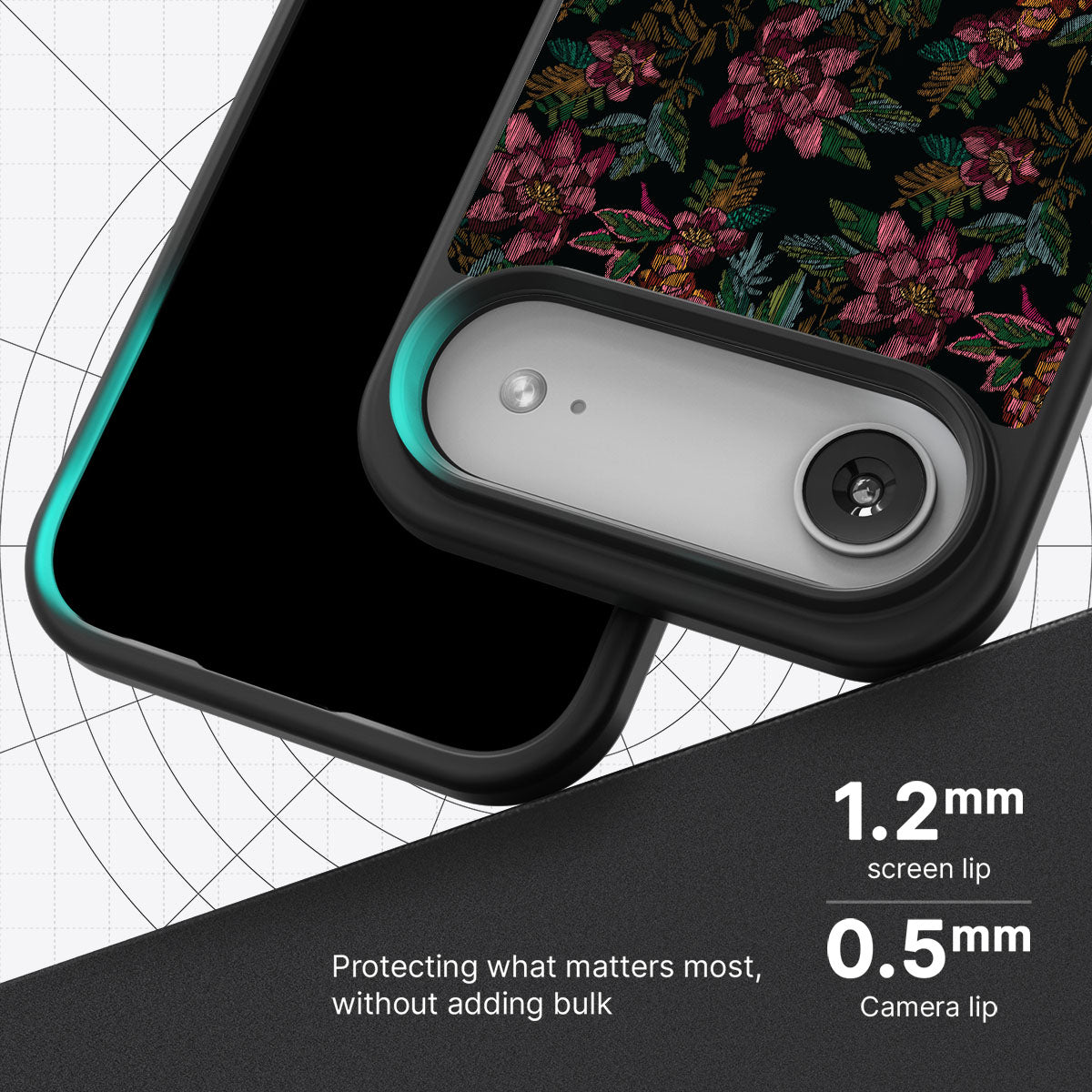 Floral Tapestry - iPhone 17 Air Case #case type_core (magsafe), #case type_core (non magsafe)