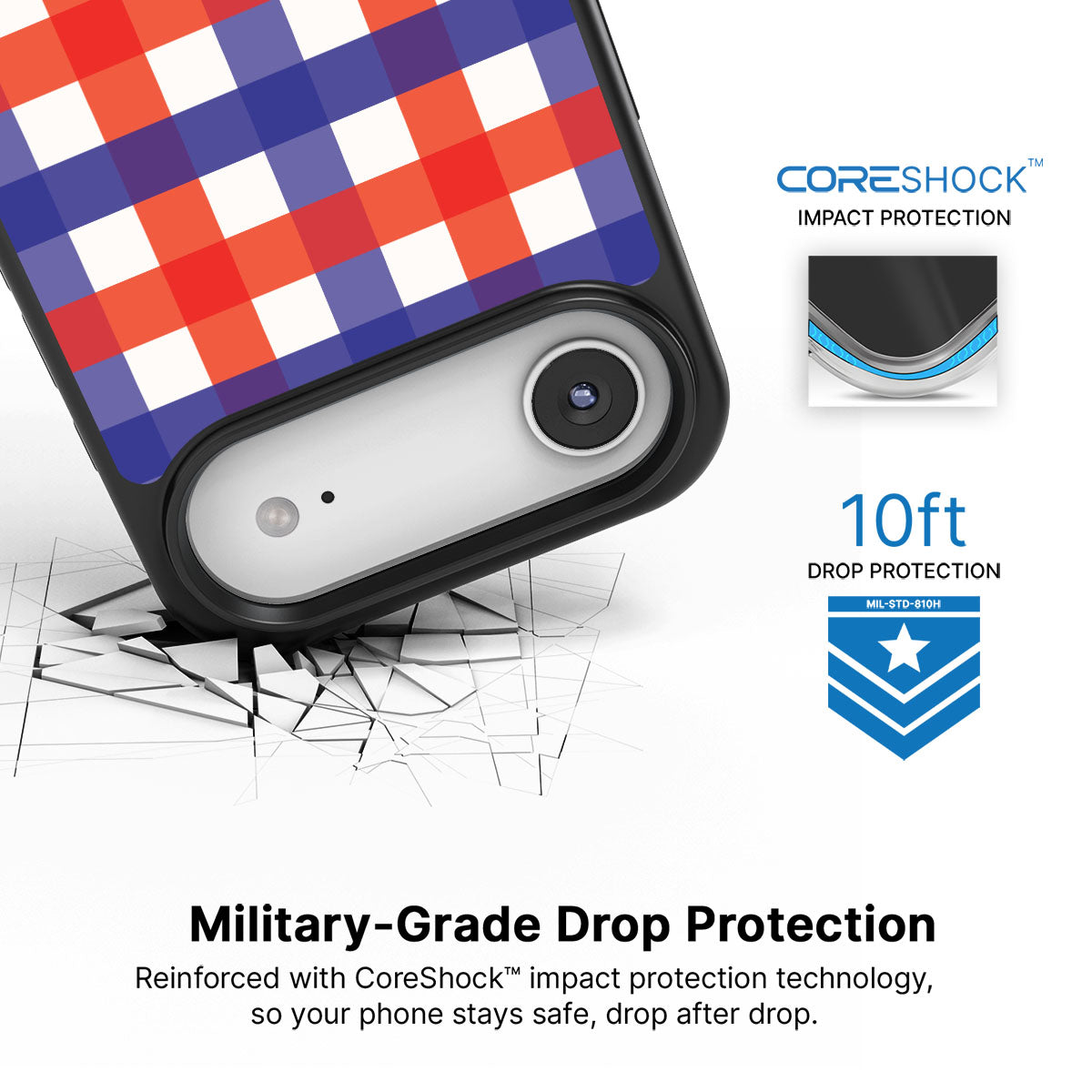 Heritage Checks - iPhone 17 Air Case #case type_core (magsafe), #case type_core (non magsafe)