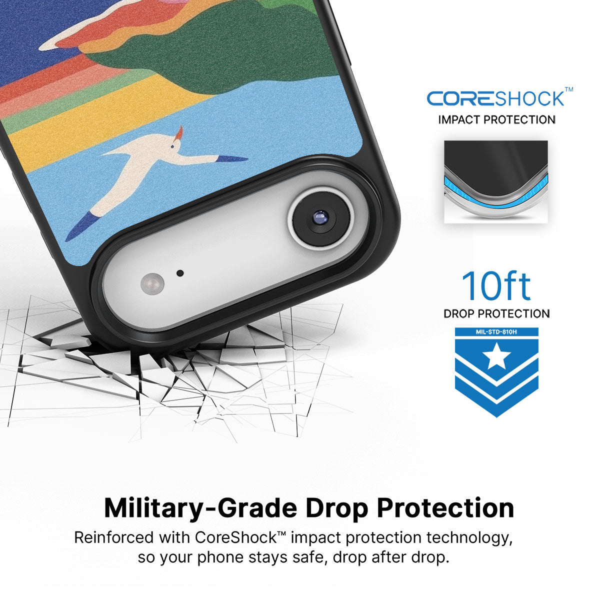 Joy Beach - iPhone 17 Air Case #case type_core (magsafe), #case type_core (non magsafe)