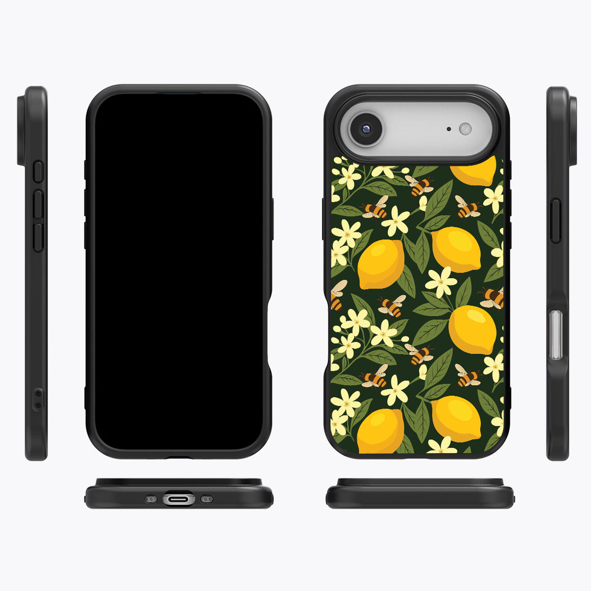 Lemon and Bees - iPhone 17 Air Case #case type_core (magsafe), #case type_core (non magsafe)