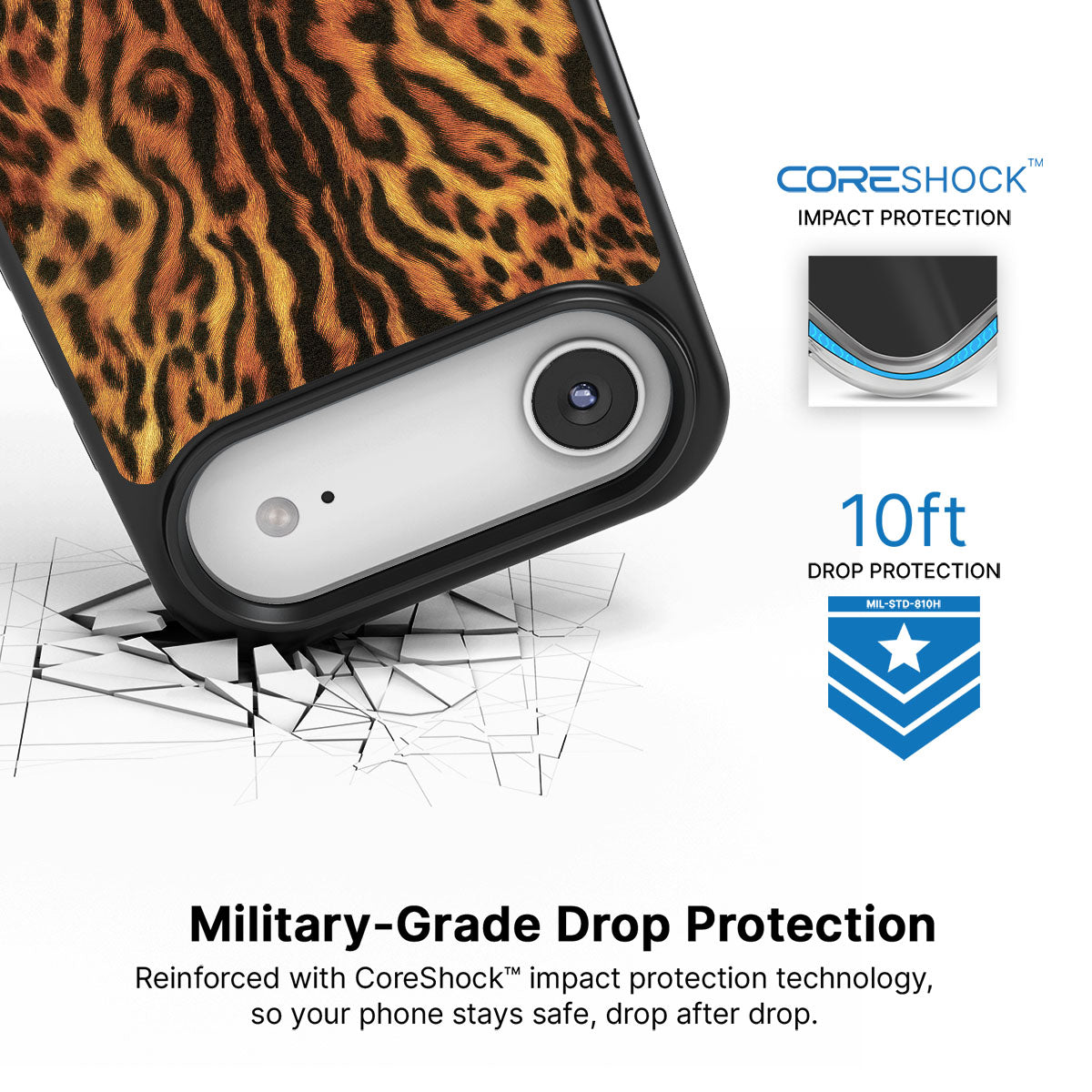 Leopard Trail - iPhone 17 Air Case #case type_core (magsafe), #case type_core (non magsafe)