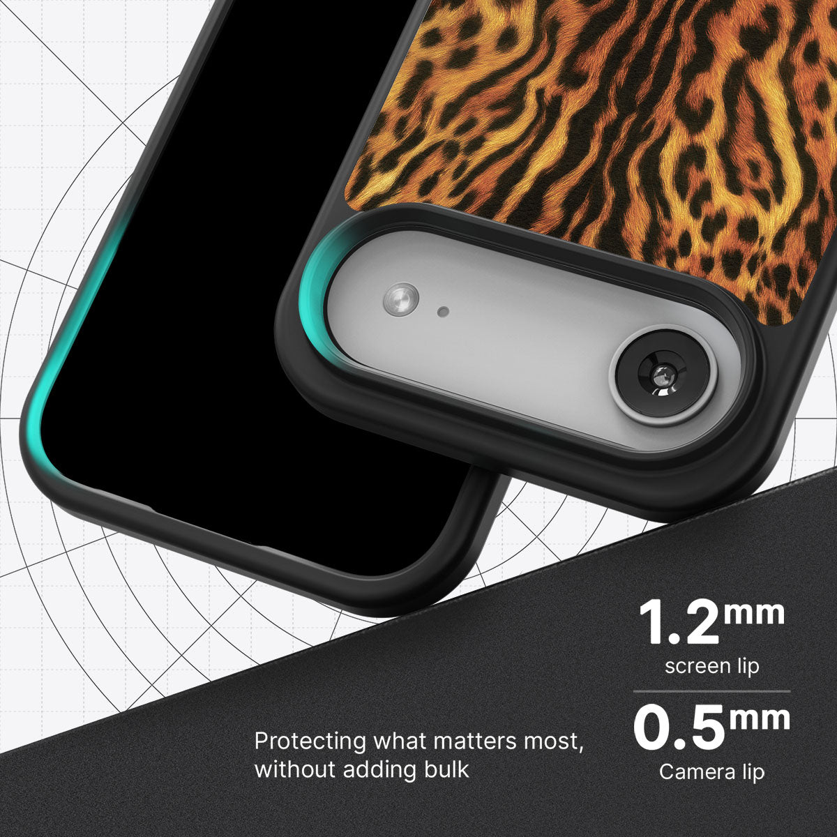 Leopard Trail - iPhone 17 Air Case #case type_core (magsafe), #case type_core (non magsafe)