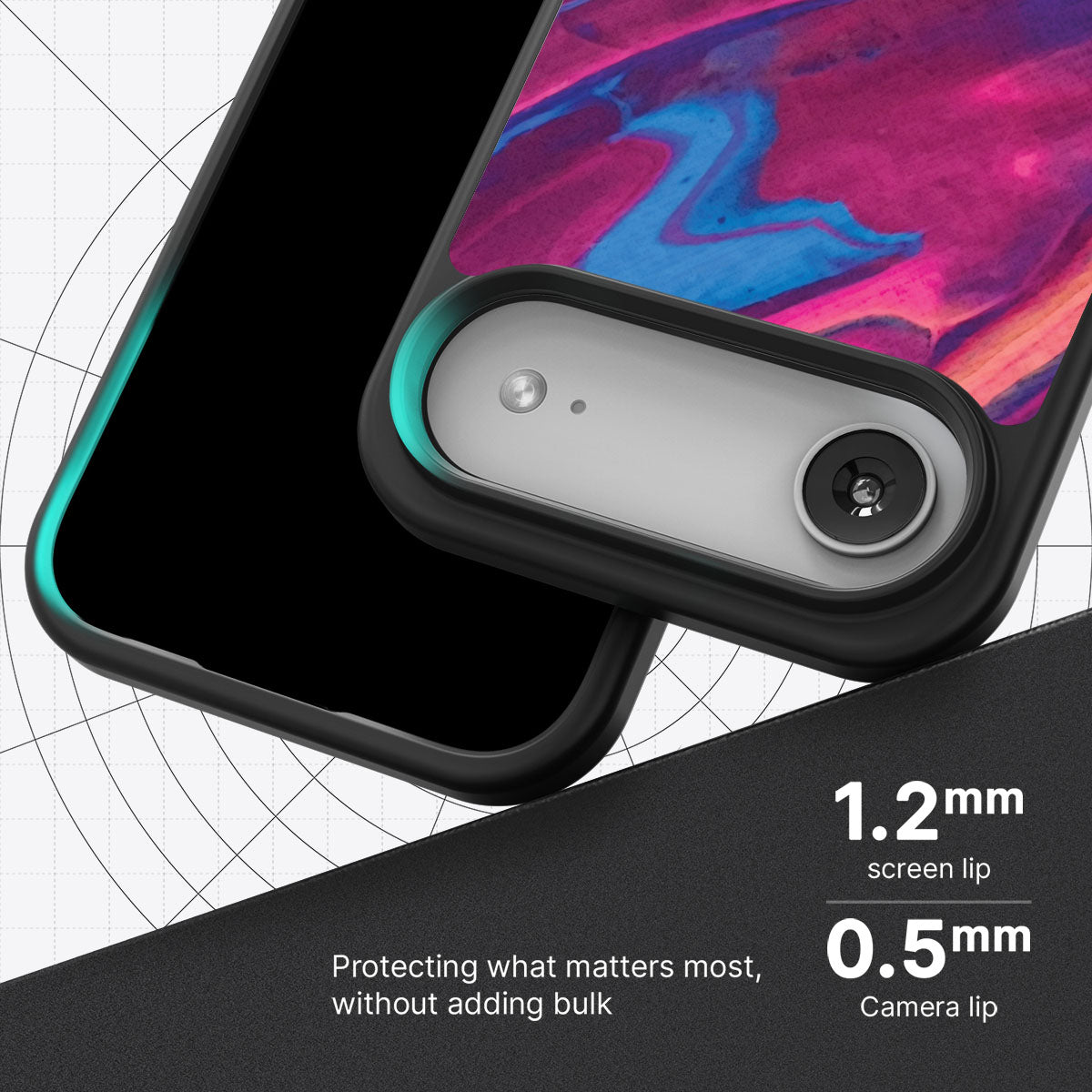 Luminous Lava - iPhone 17 Air Case, #case type_core (magsafe), #case type_core (non magsafe)