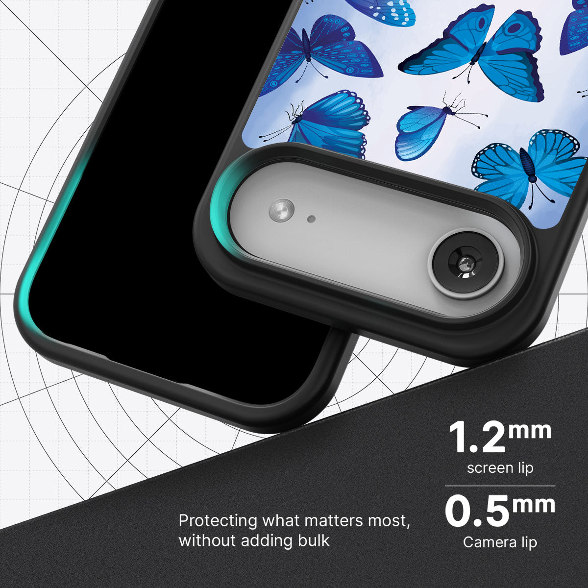 Magic Butterflies - iPhone 17 Air Case #case type_core (magsafe), #case type_core (non magsafe)