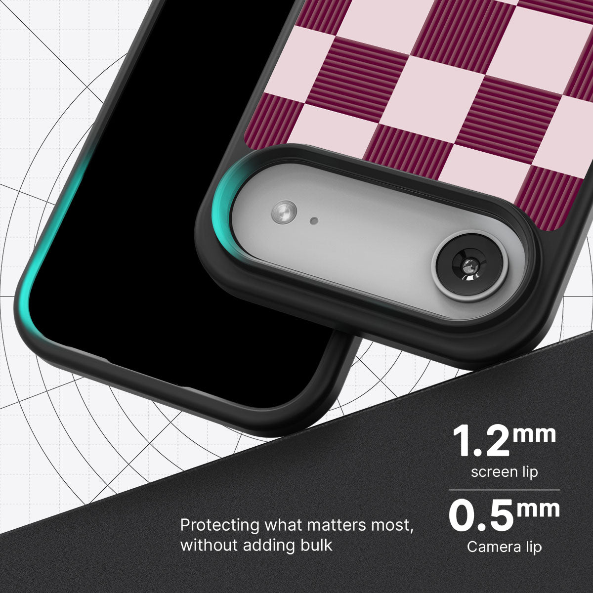 Majestic Mosaic - iPhone 17 Air Case #case type_core (magsafe), #case type_core (non magsafe)