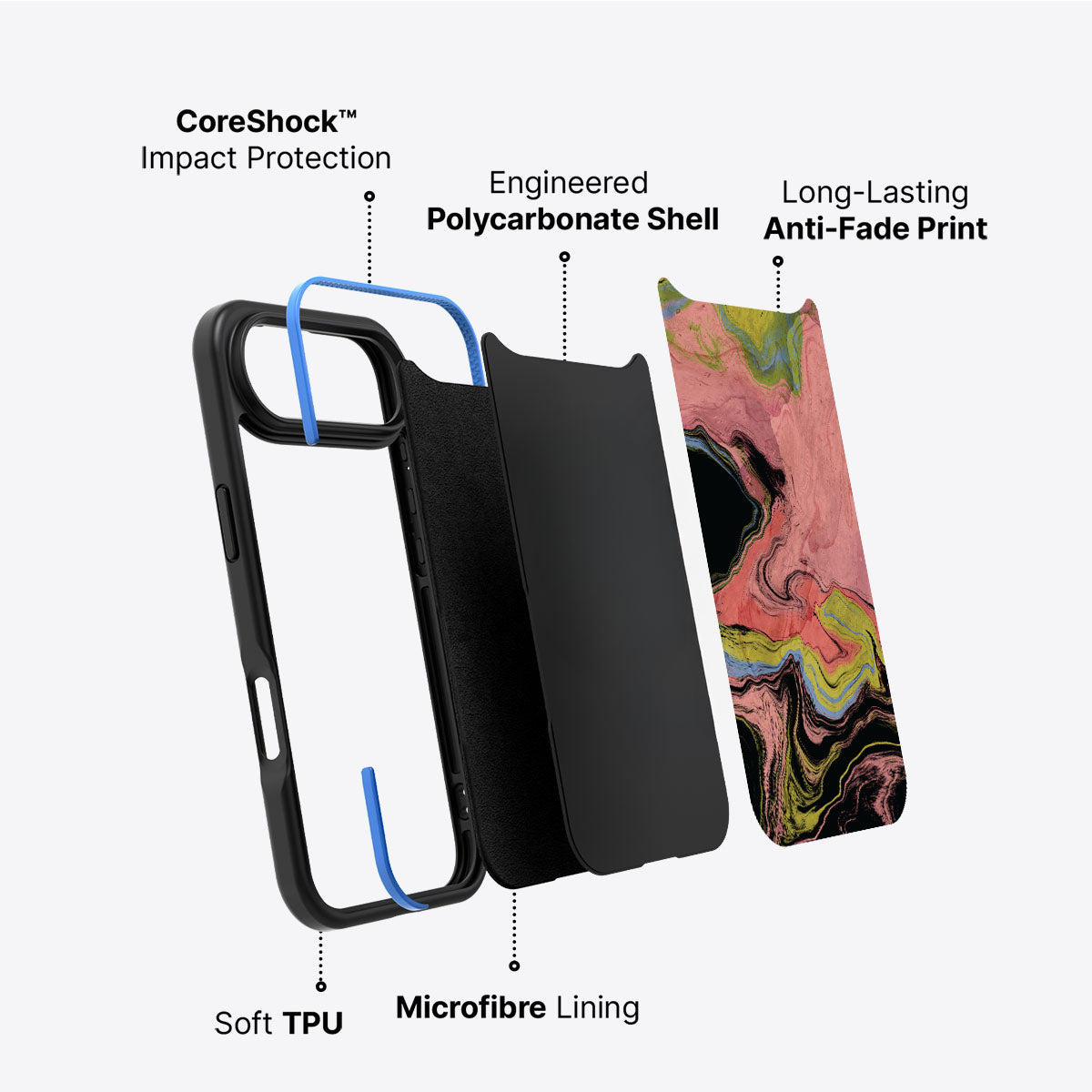 Melting Icecream - iPhone 17 Air Case, #case type_core (non magsafe)