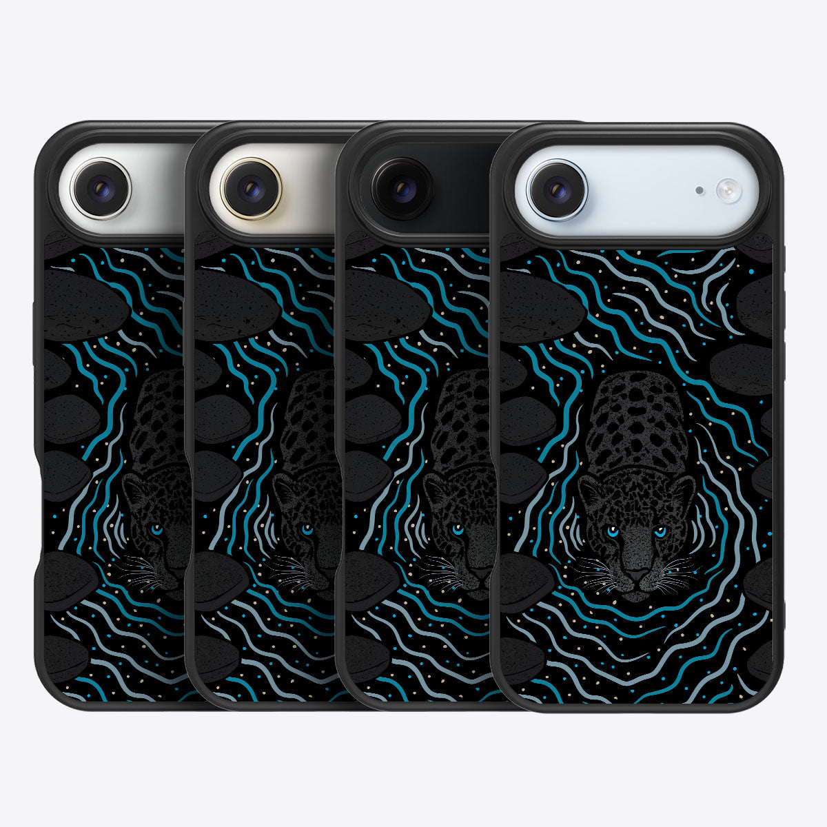 Midnight Panther - iPhone 17 Air Case #case type_core (magsafe), #case type_core (non magsafe)