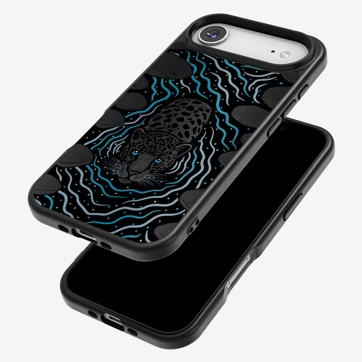 Midnight Panther - iPhone 17 Air Case, #case type_core (magsafe), #case type_core (non magsafe)