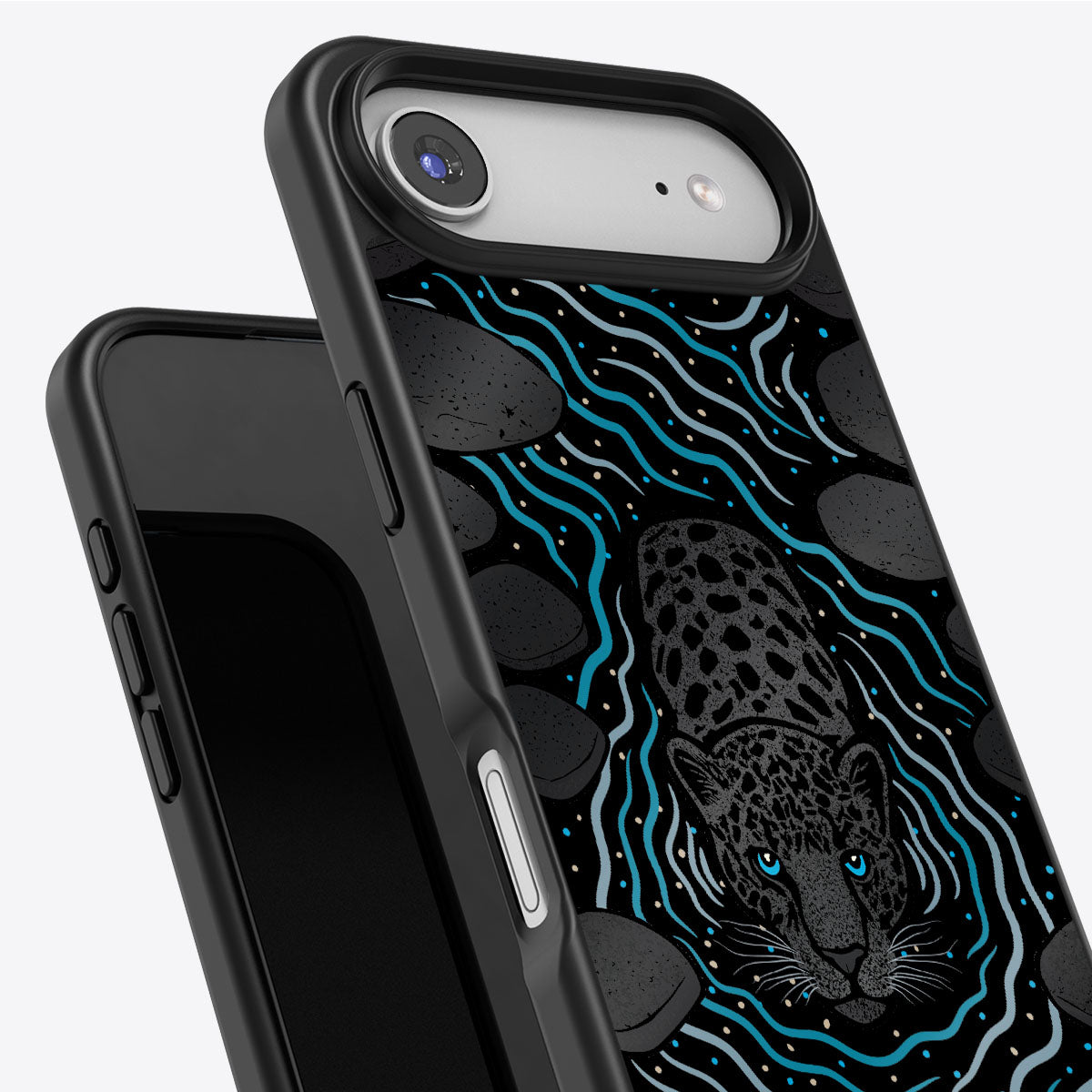Midnight Panther - iPhone 17 Air Case, #case type_core (non magsafe)