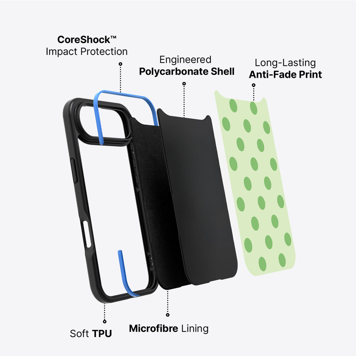 Mint Mojito - iPhone 17 Air Case #case type_core (non magsafe)