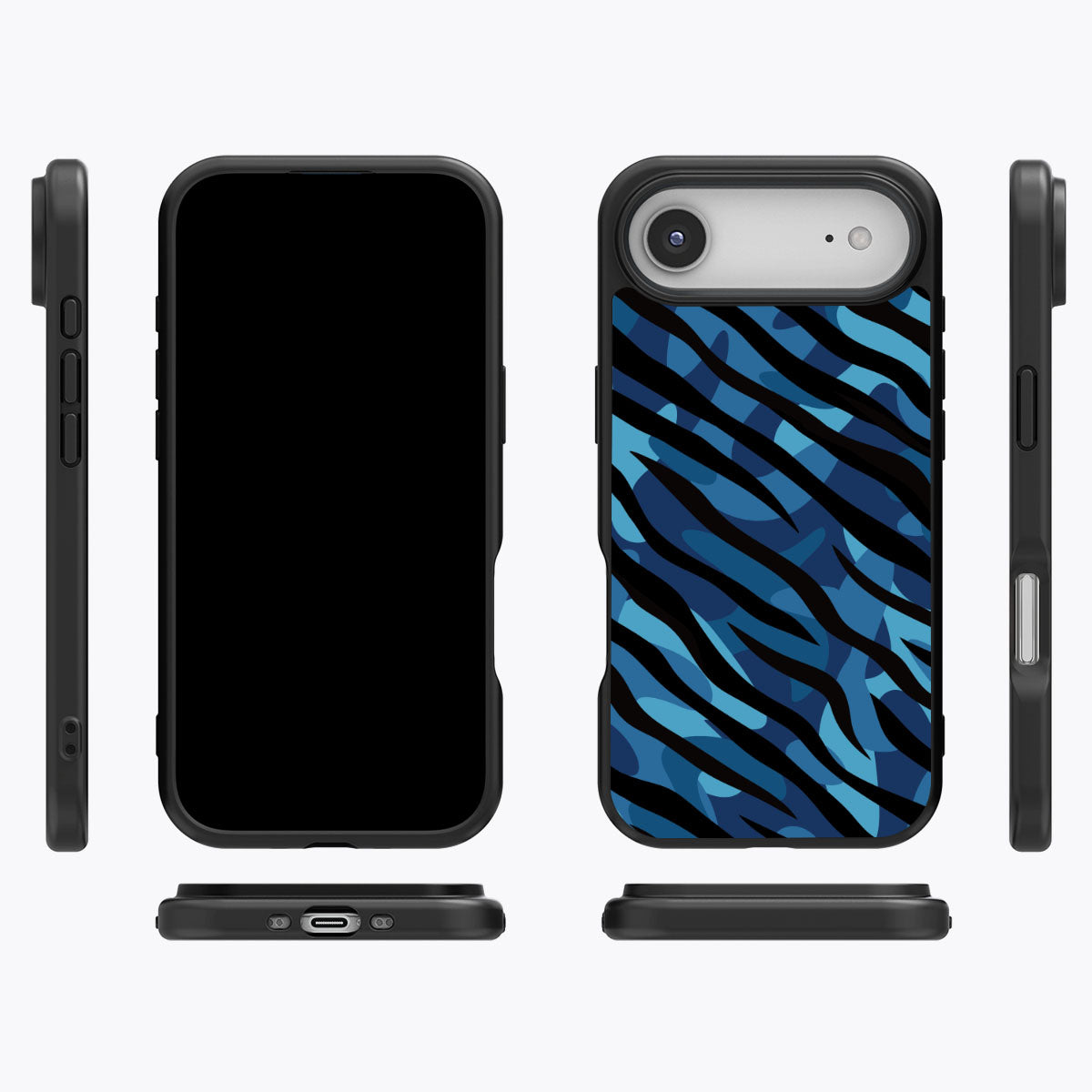 Ocean Camo - iPhone 17 Air Case, #case type_core (magsafe), #case type_core (non magsafe)