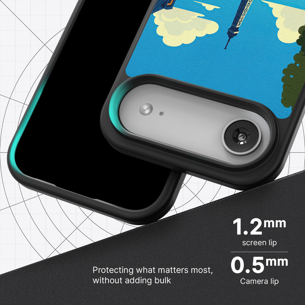 Paris - iPhone 17 Air Case #case type_core (magsafe), #case type_core (non magsafe)