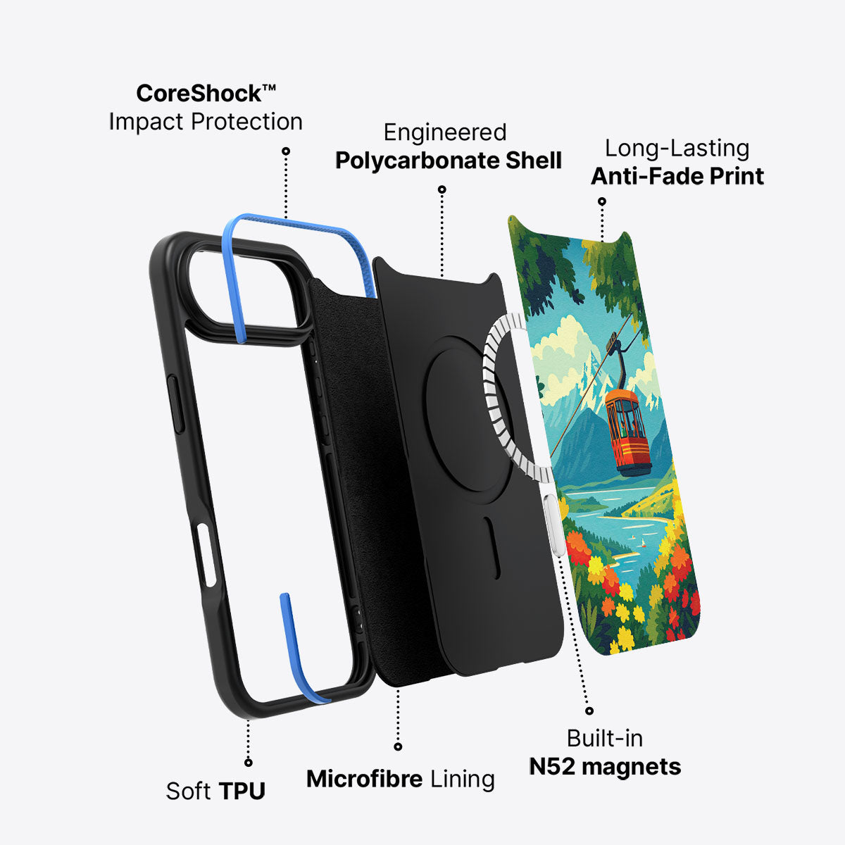 Queenstown - iPhone 17 Air Case #case type_core (magsafe)