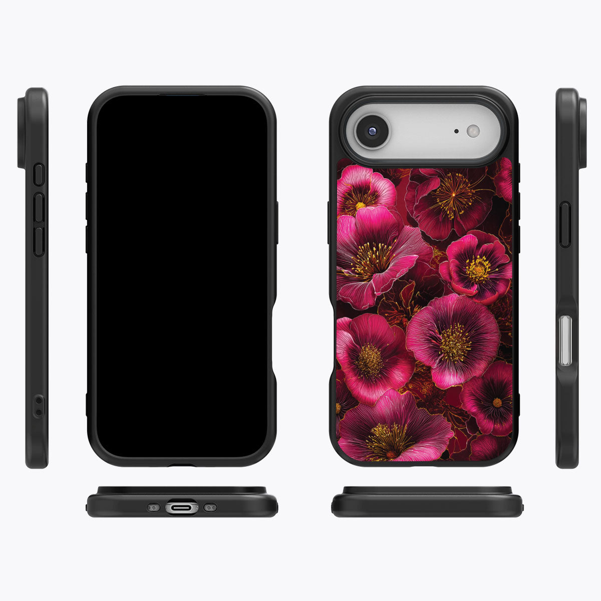 iPhone Air Case with MagSafe – Ruby Flora