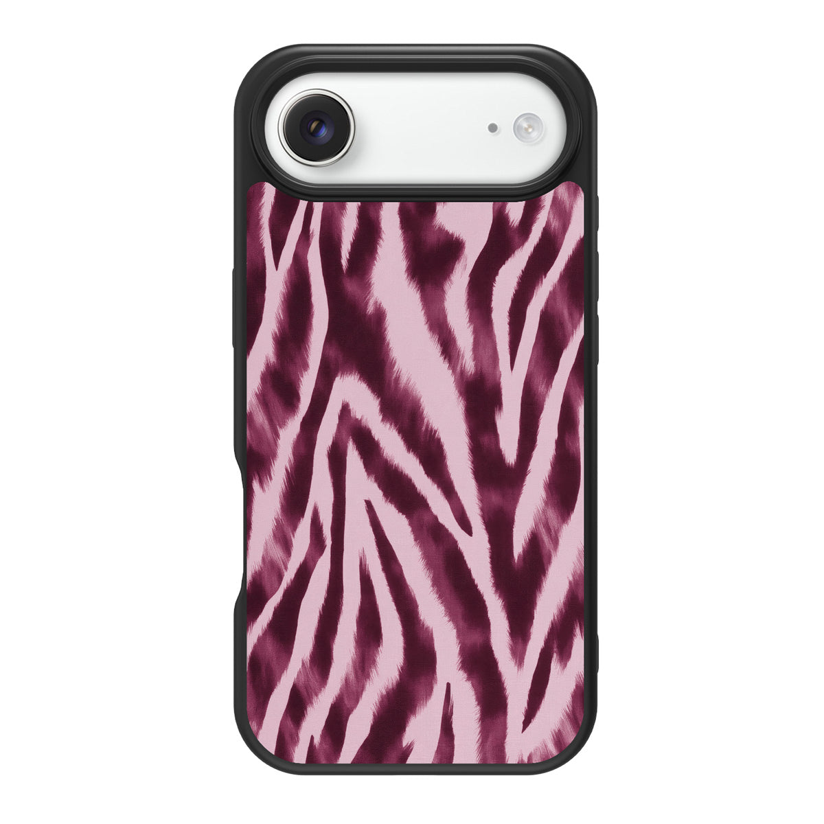 Sangria Zebra design back view – iPhone Air case