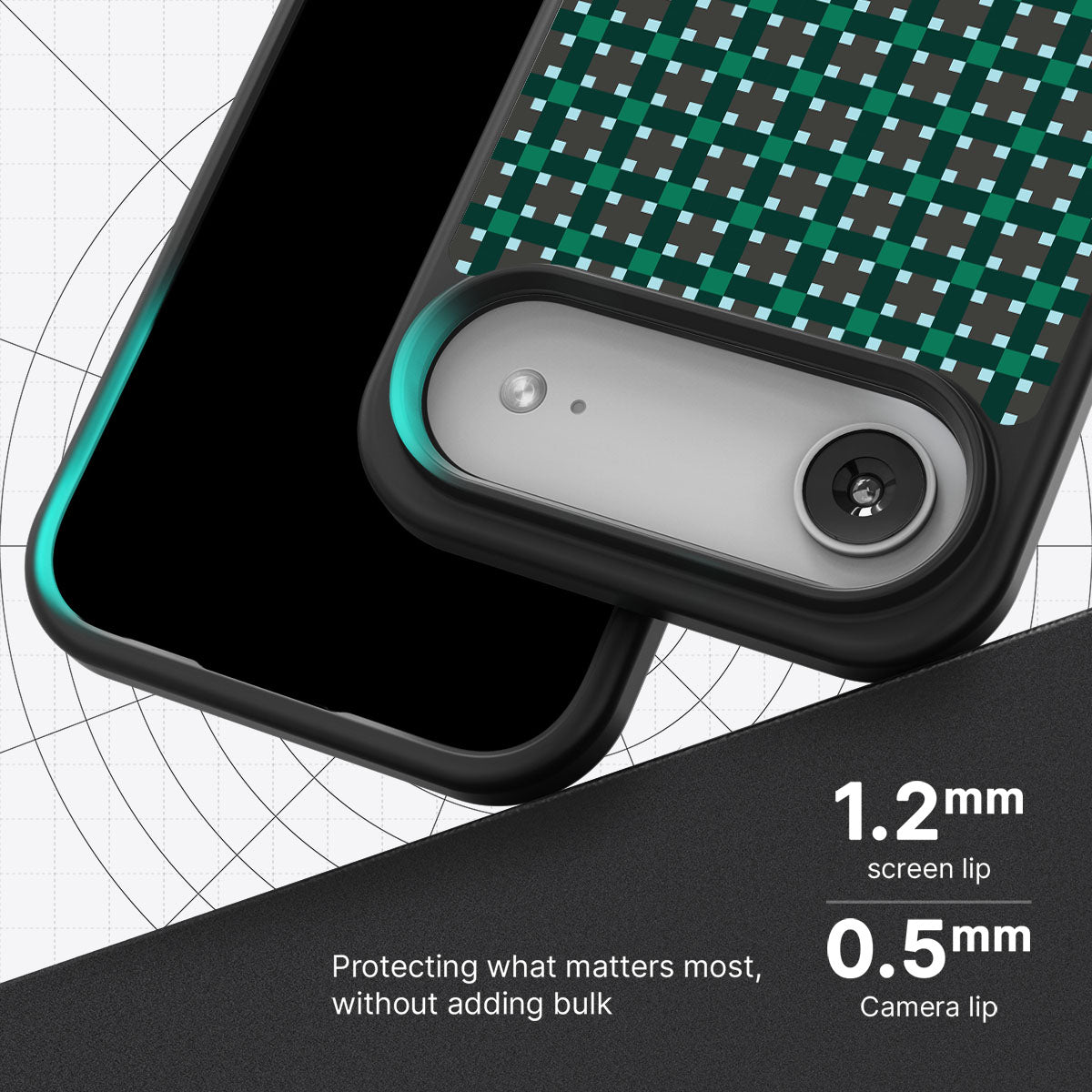 Sea of Emeralds - iPhone 17 Air Case #case type_core (magsafe), #case type_core (non magsafe)