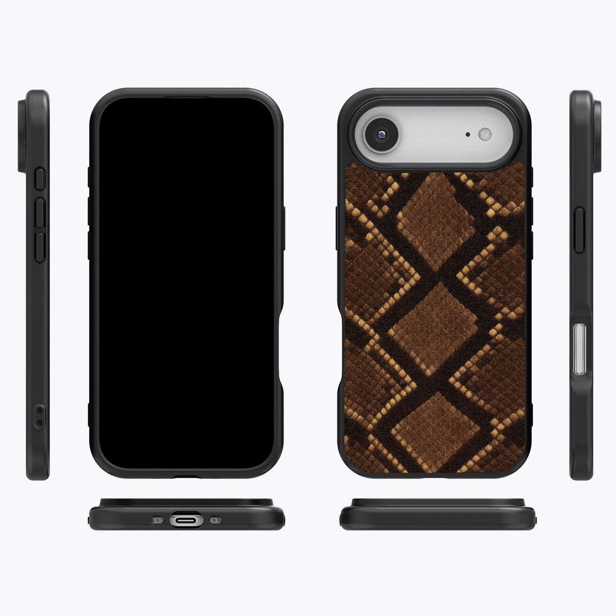 Sepia Snake - iPhone 17 Air Case #case type_core (magsafe), #case type_core (non magsafe)