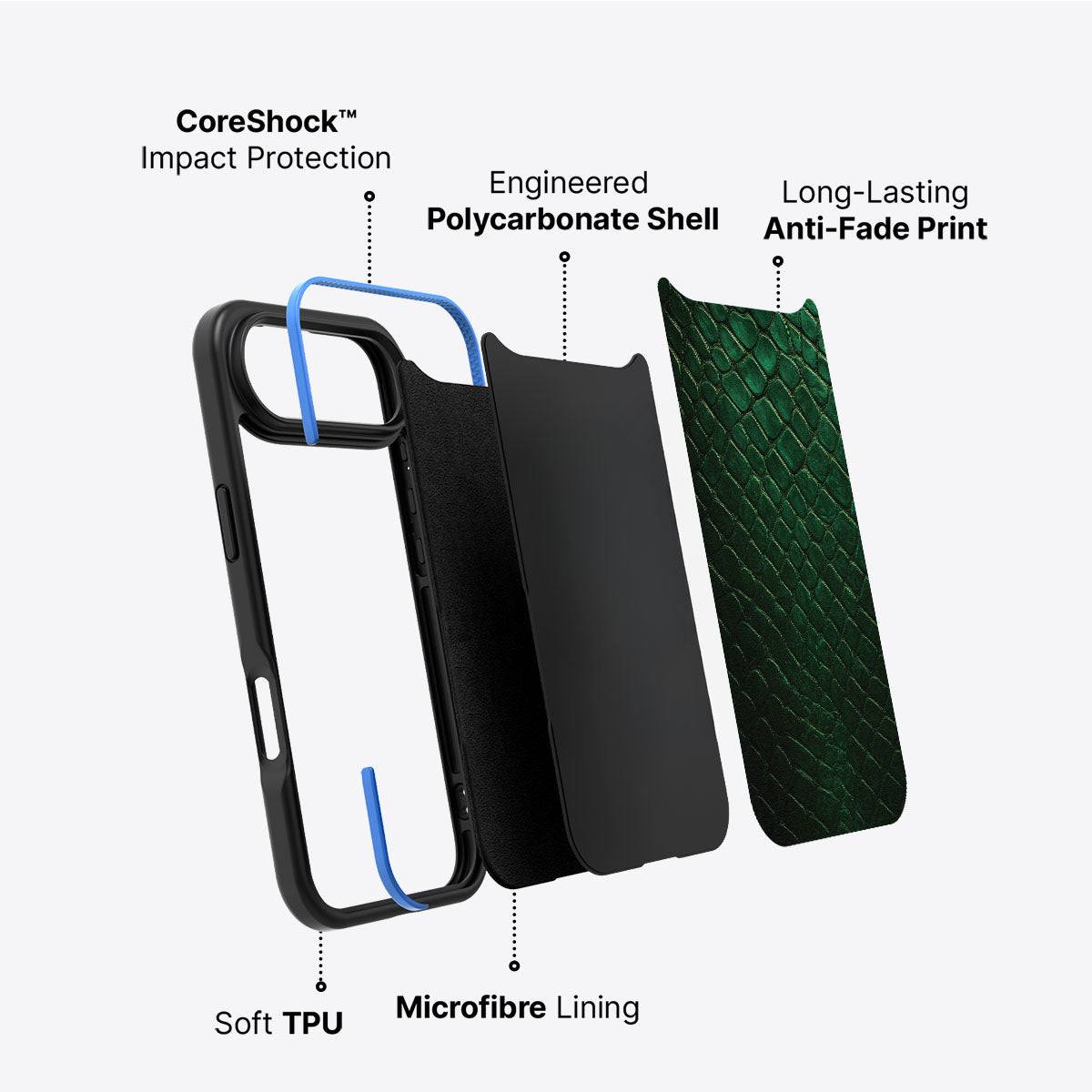 Slytherin Senses - iPhone 17 Air Case #case type_core (non magsafe)
