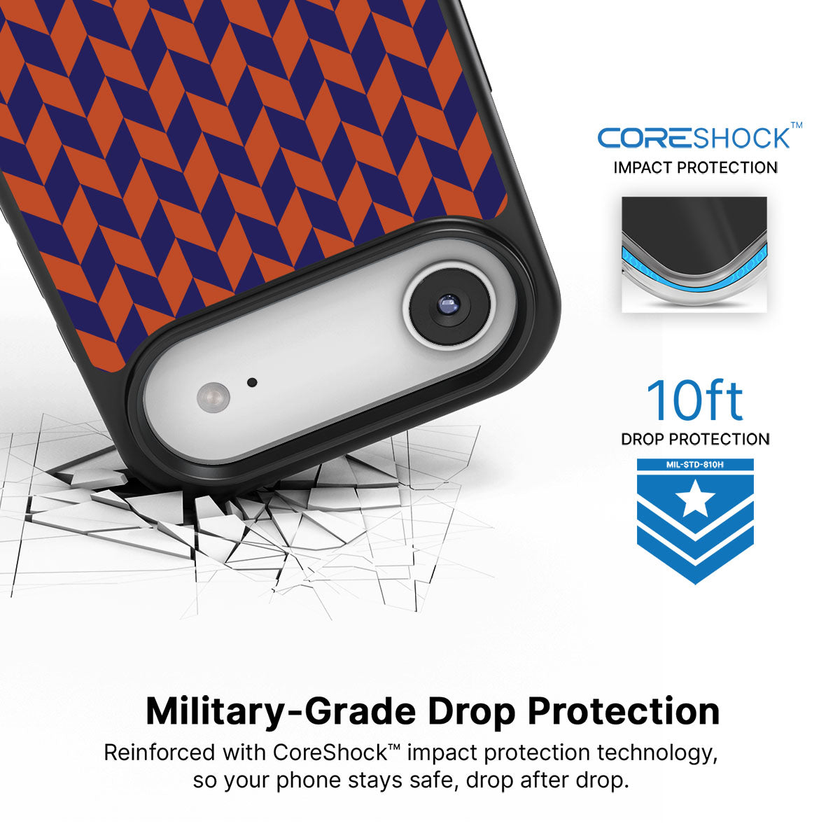 Twilight Chevron - iPhone 17 Air Case #case type_core (magsafe), #case type_core (non magsafe)