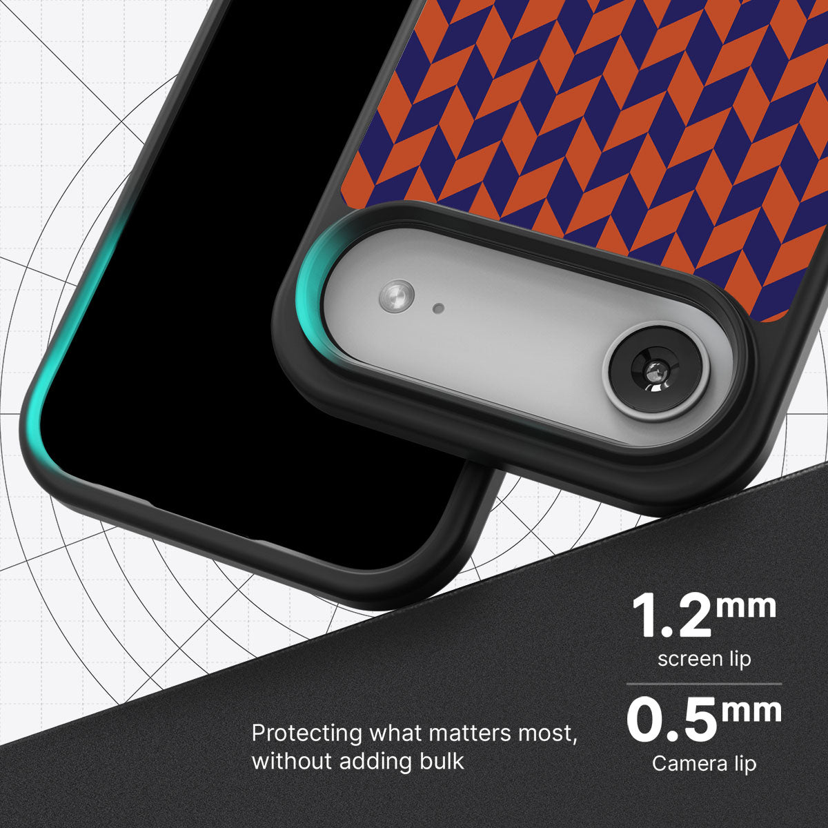 Twilight Chevron - iPhone 17 Air Case #case type_core (magsafe), #case type_core (non magsafe)