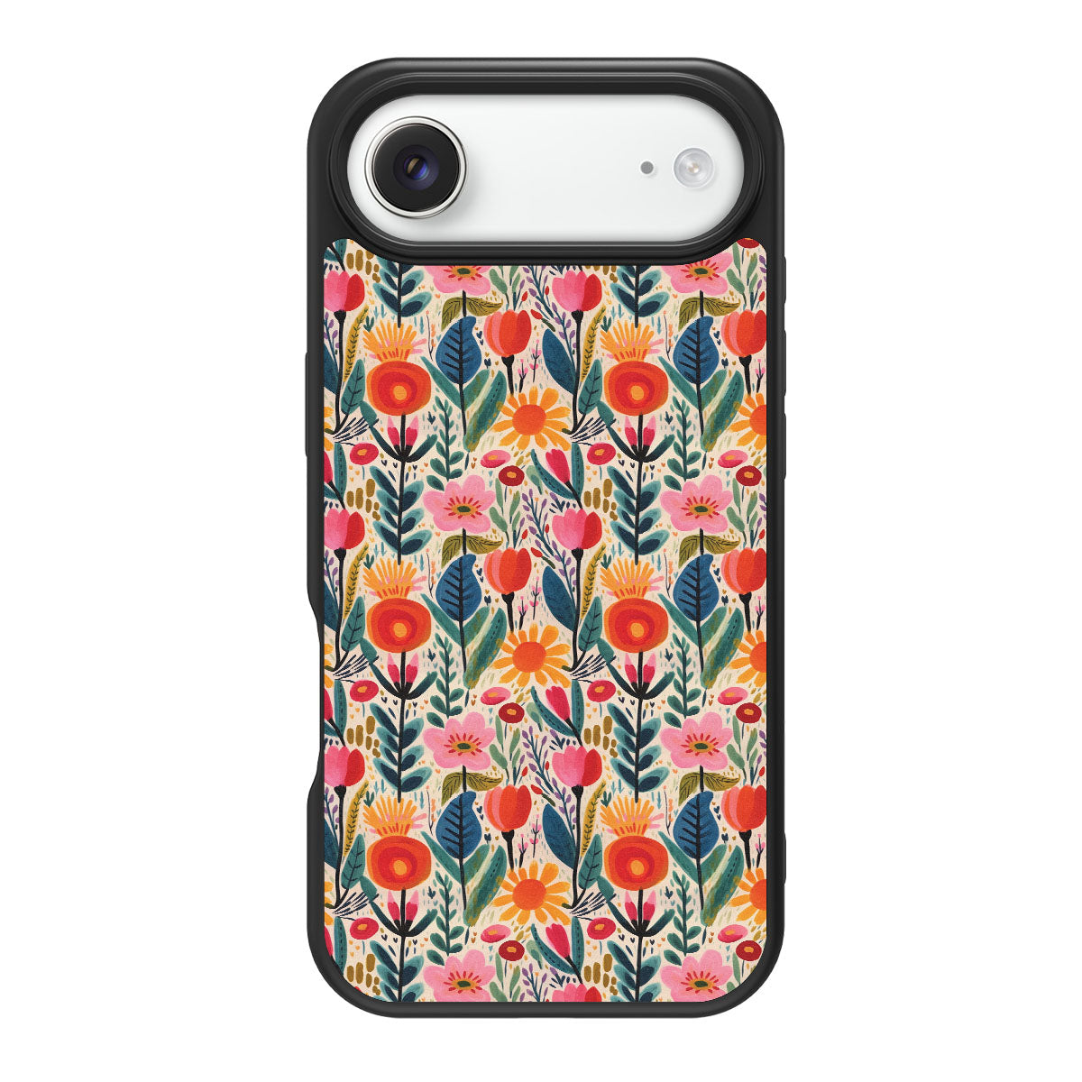 Wild Blossoms design back view – iPhone Air case