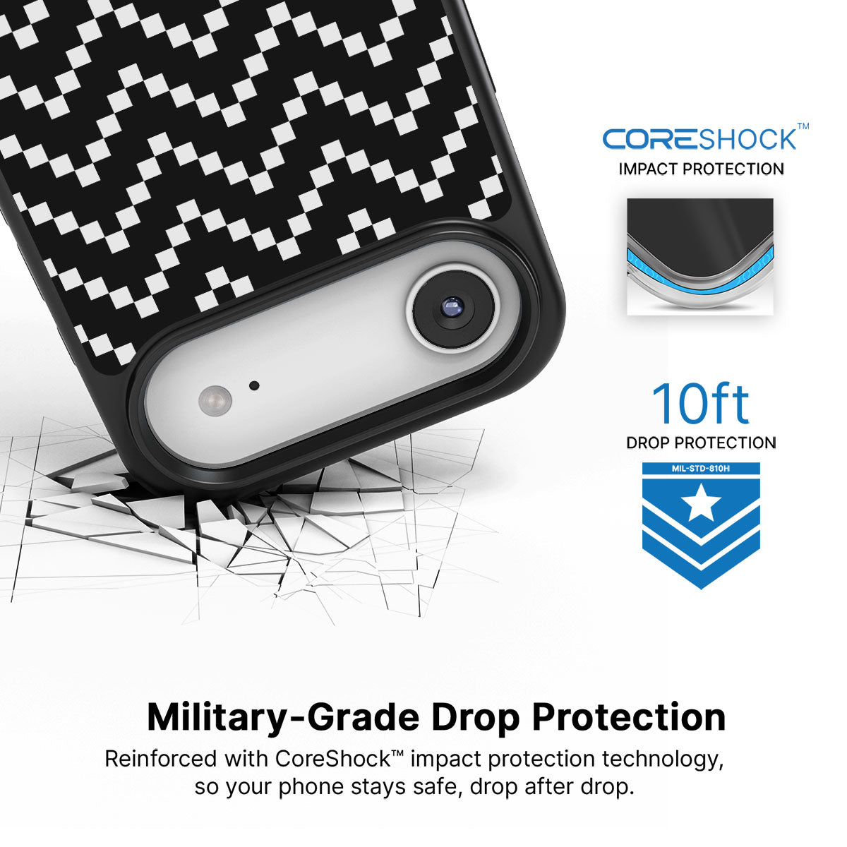 Zebra Downloading - iPhone 17 Air Case #case type_core (magsafe), #case type_core (non magsafe)