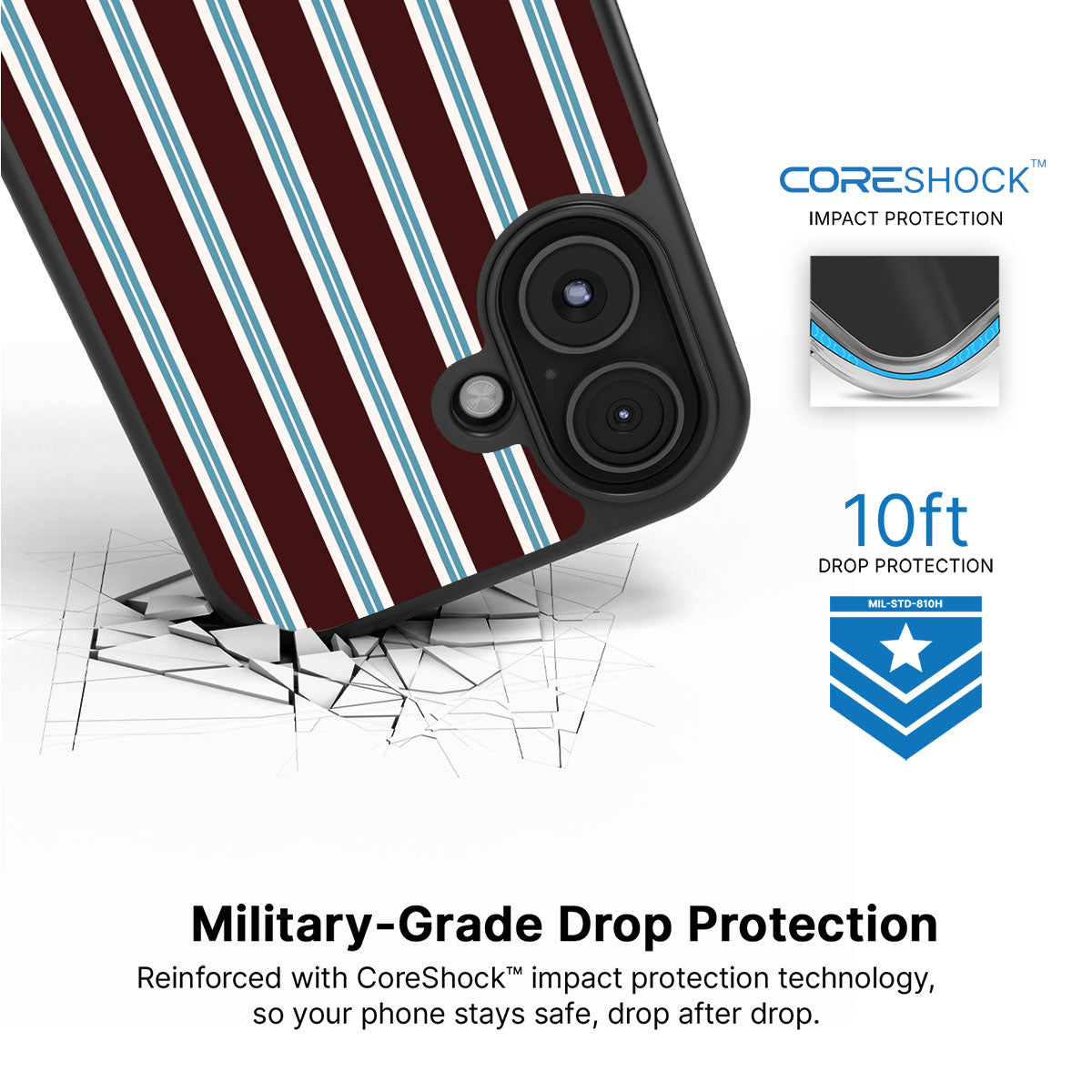 Blue Ravines - iPhone 17 Case #case type_core (magsafe), #case type_core (non magsafe)