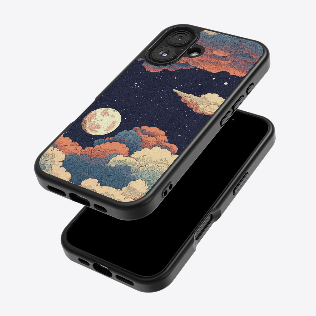 Blushed Moon - iPhone 17 Case #case type_core (magsafe), #case type_core (non magsafe)