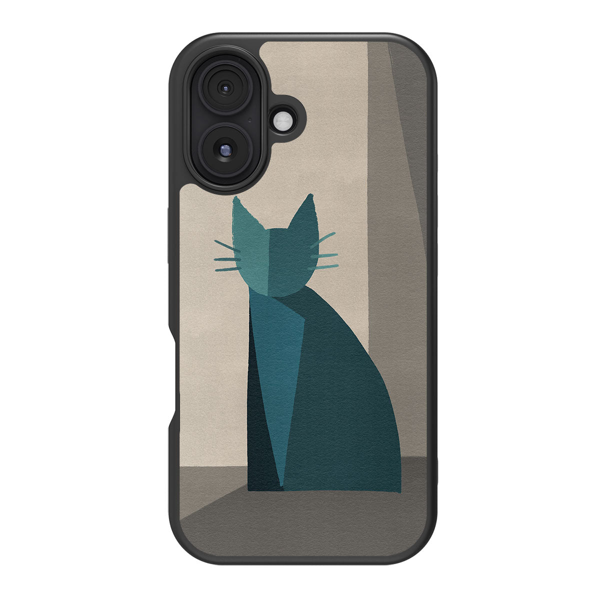 Cubist Feline - iPhone 17 Case #case type_core (magsafe), #case type_core (non magsafe)