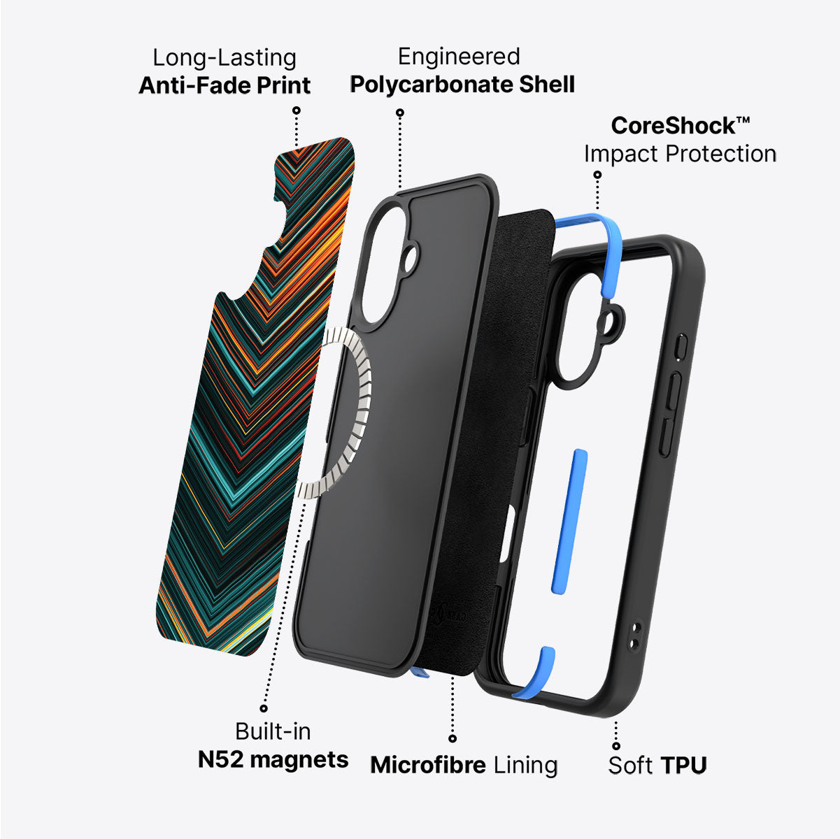 Deep Tech - iPhone 17 Case #case type_core (magsafe)