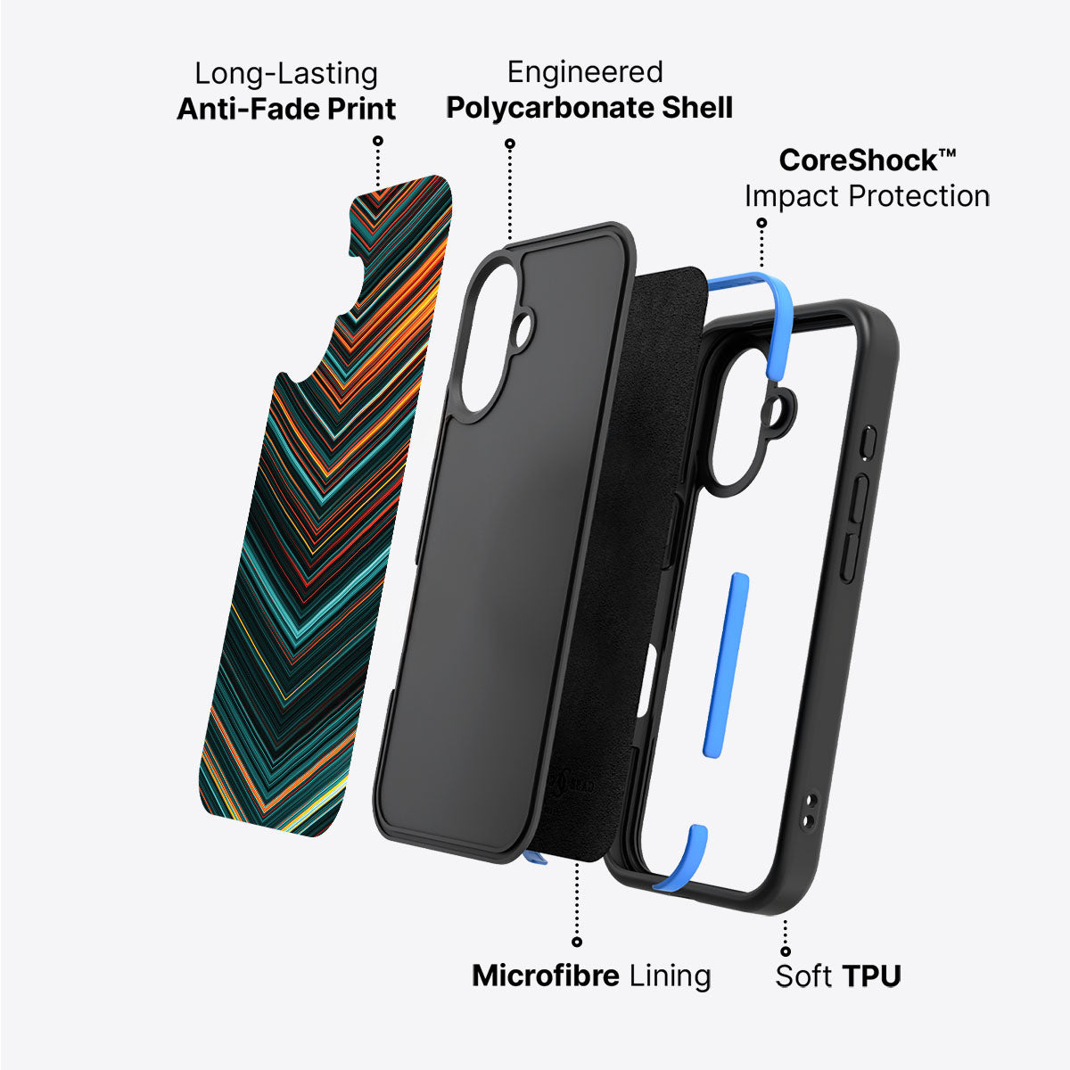 Deep Tech - iPhone 17 Case #case type_core (non magsafe)