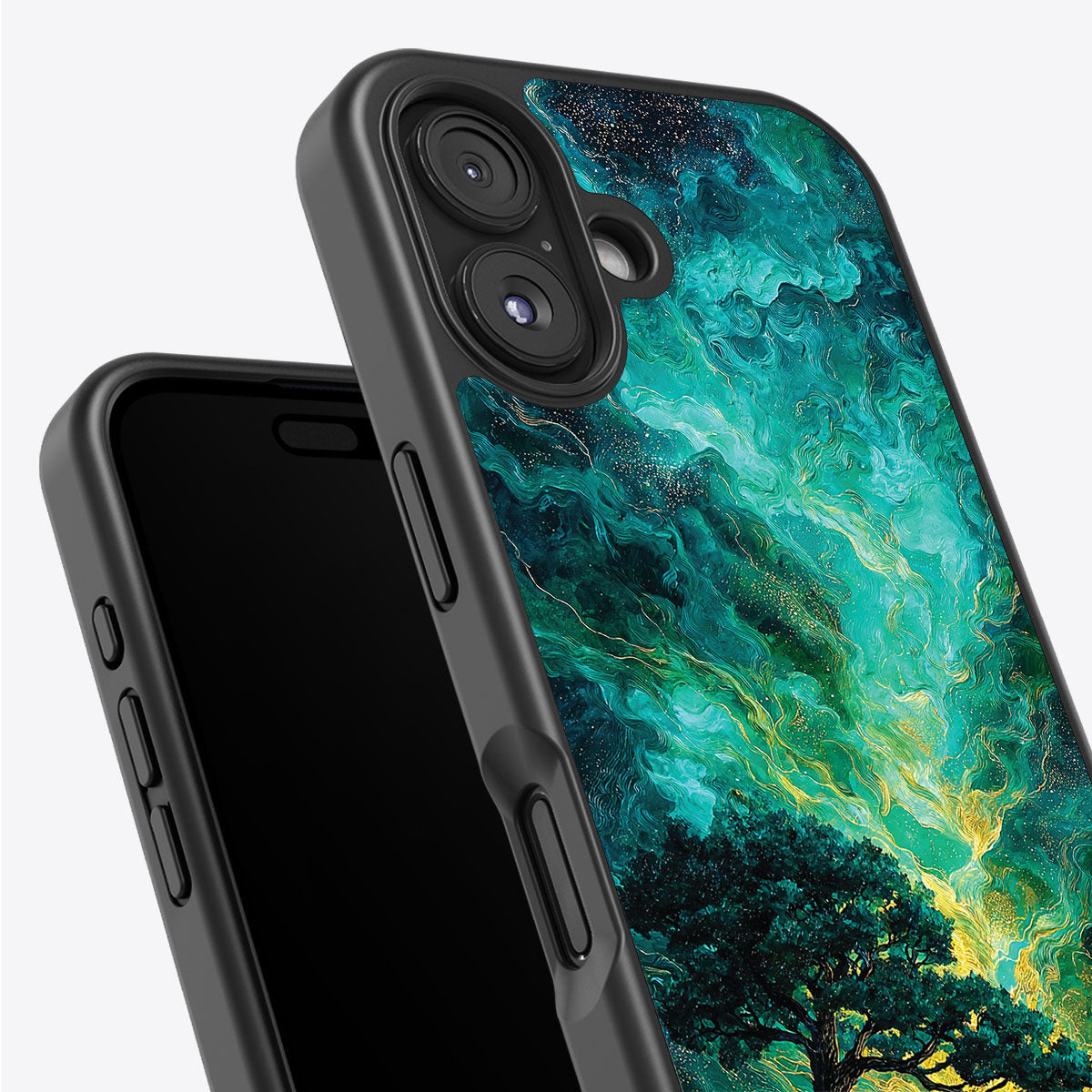 Emerald Storm - iPhone 17 Case #case type_core (non magsafe)