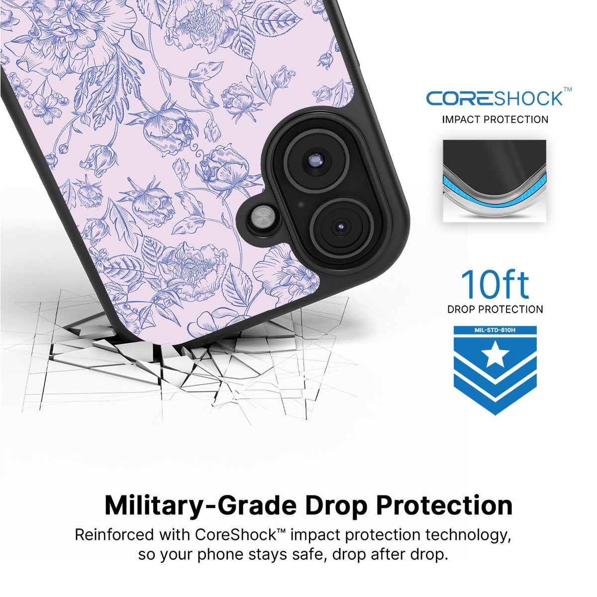 Etched Botanics - iPhone 17 Case #case type_core (magsafe), #case type_core (non magsafe)