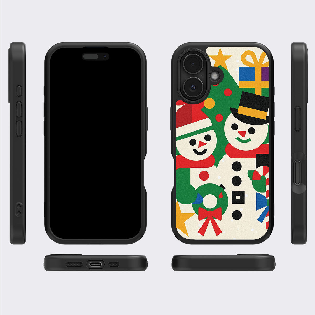 Family Santa - iPhone 17 Case #case type_core (magsafe), #case type_core (non magsafe)