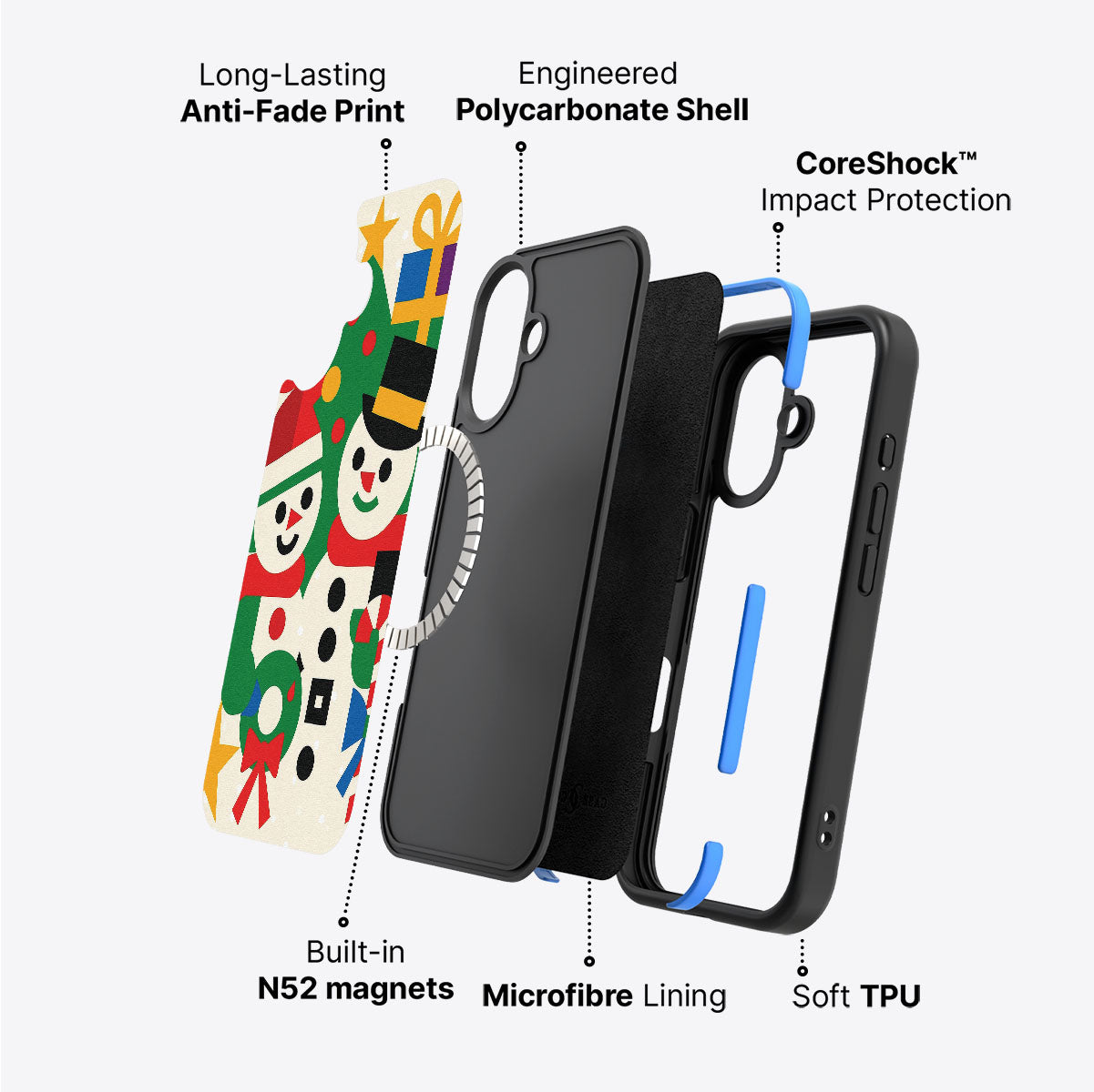 Family Santa - iPhone 17 Case #case type_core (magsafe)