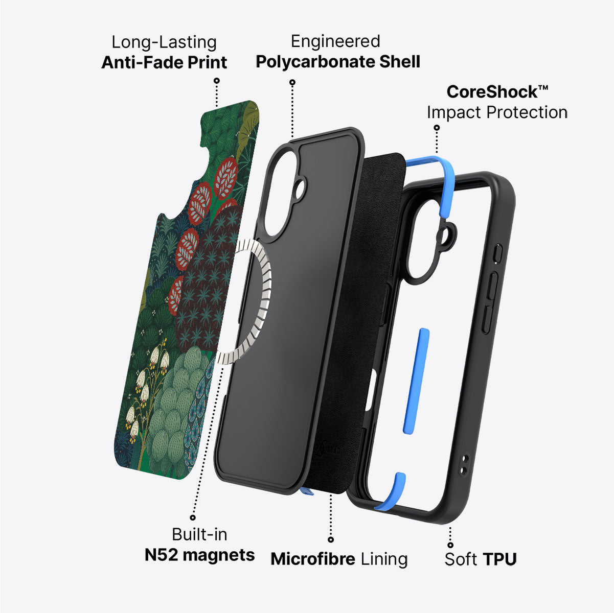 Flourishing Forests - iPhone 17 Case #case type_core (magsafe)