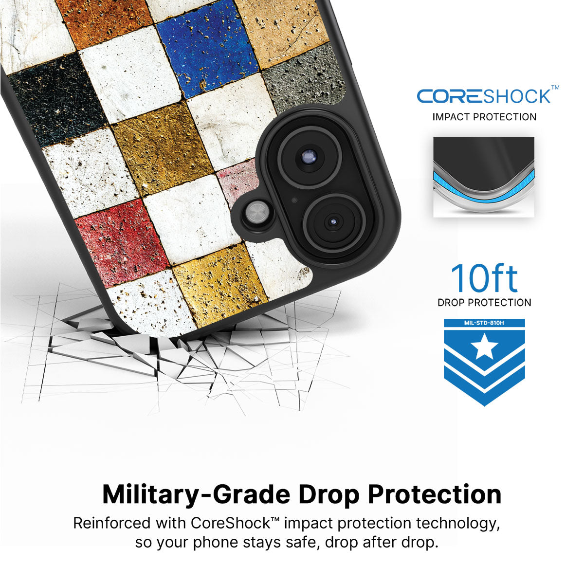 Heritage Mosaic - iPhone 17 Case #case type_core (magsafe), #case type_core (non magsafe)