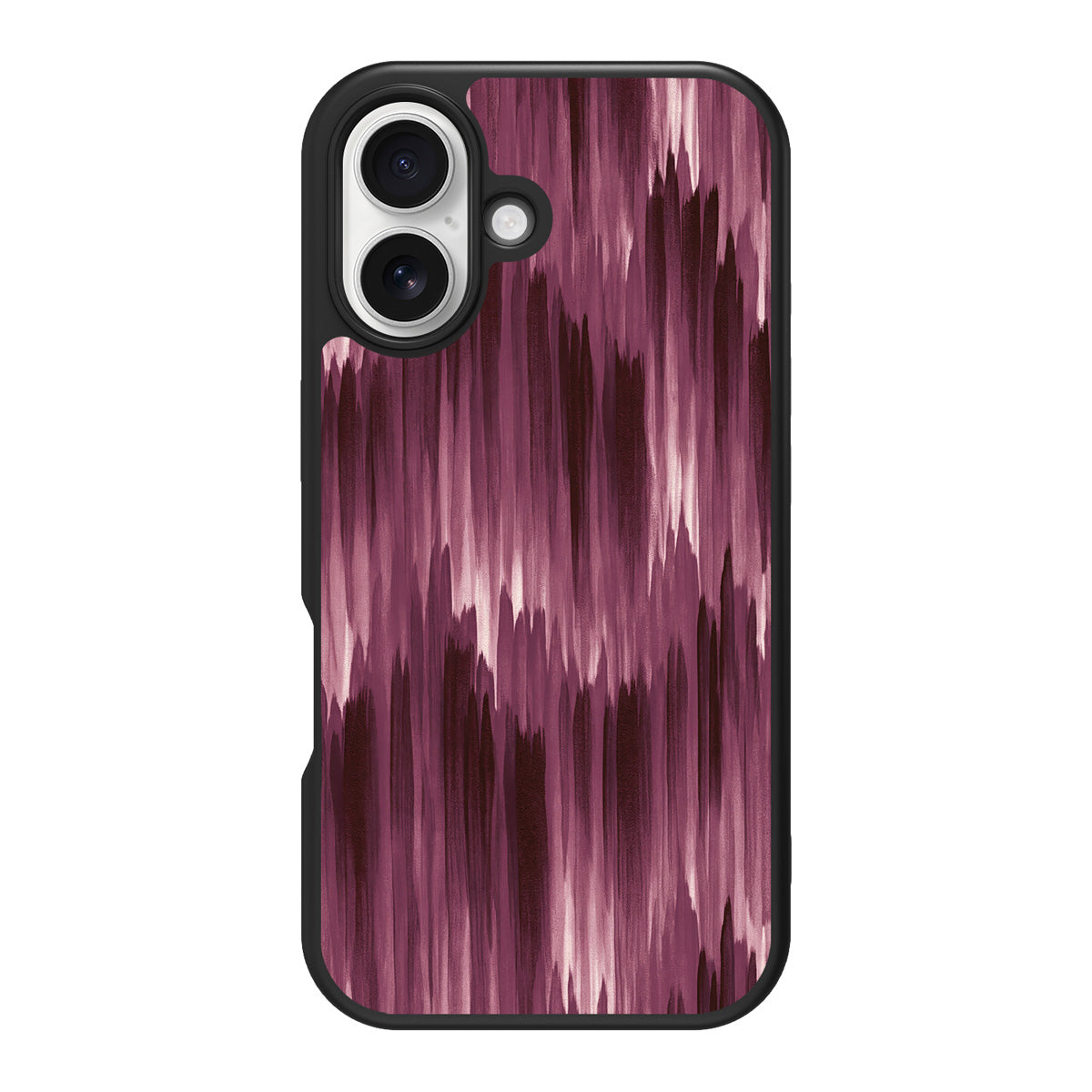 Ikat Haze design back view – iPhone 17 case