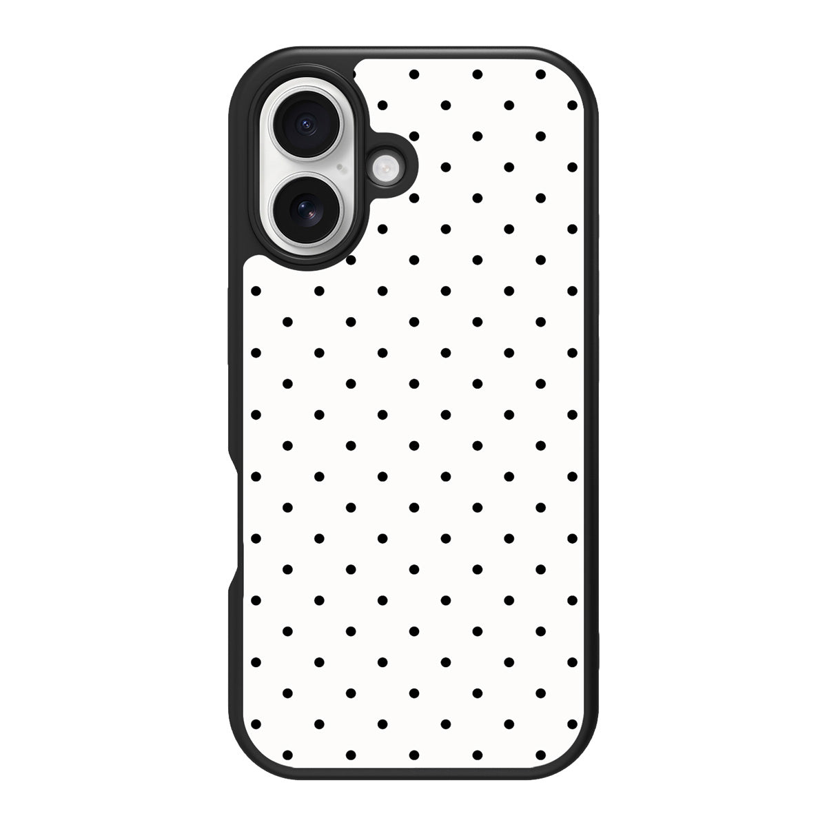 Ivory Sprinkle design back view – iPhone 17 case