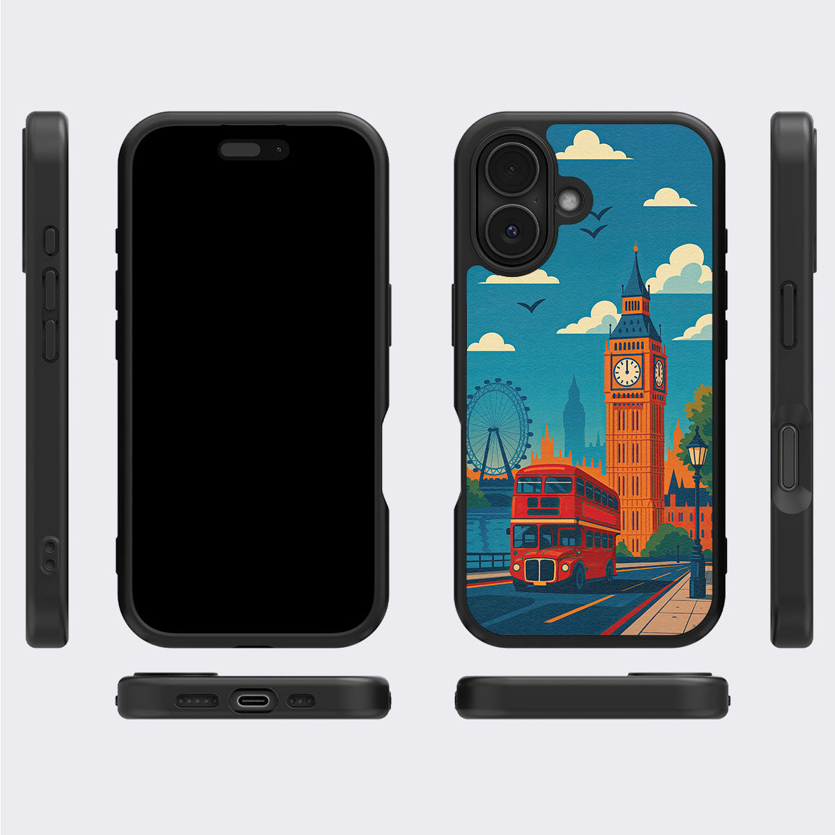 London - iPhone 17 Case #case type_core (magsafe), #case type_core (non magsafe)