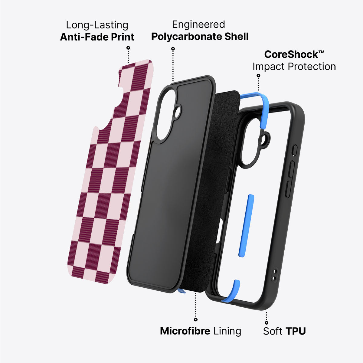 Majestic Mosaic - iPhone 17 Case #case type_core (non magsafe)