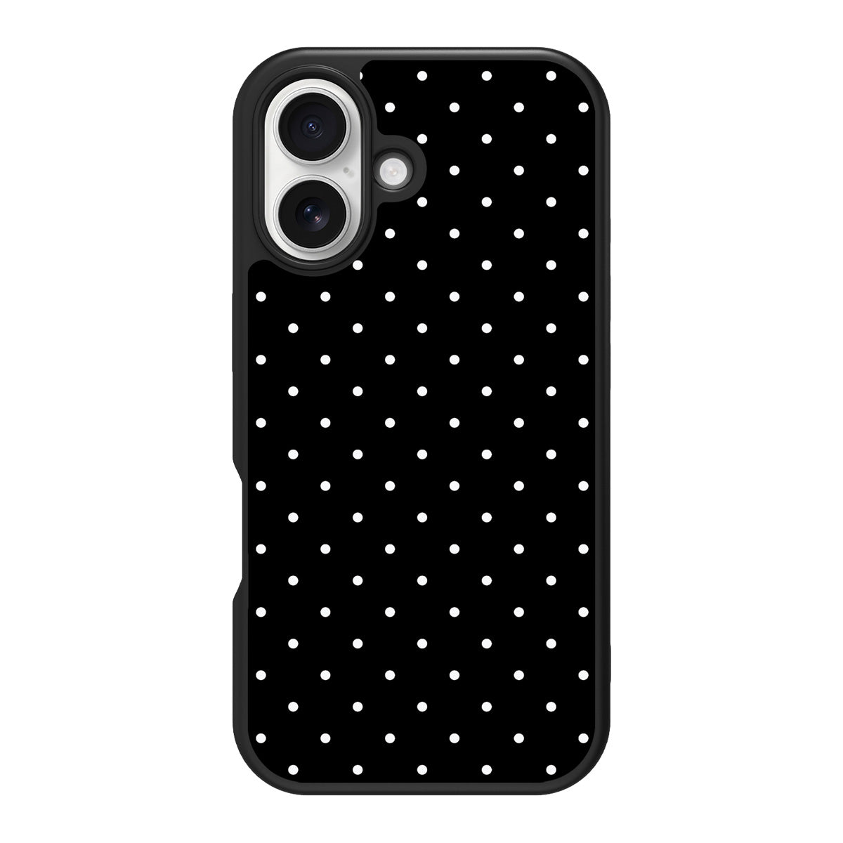 Midnight Confetti design back view – iPhone 17 case