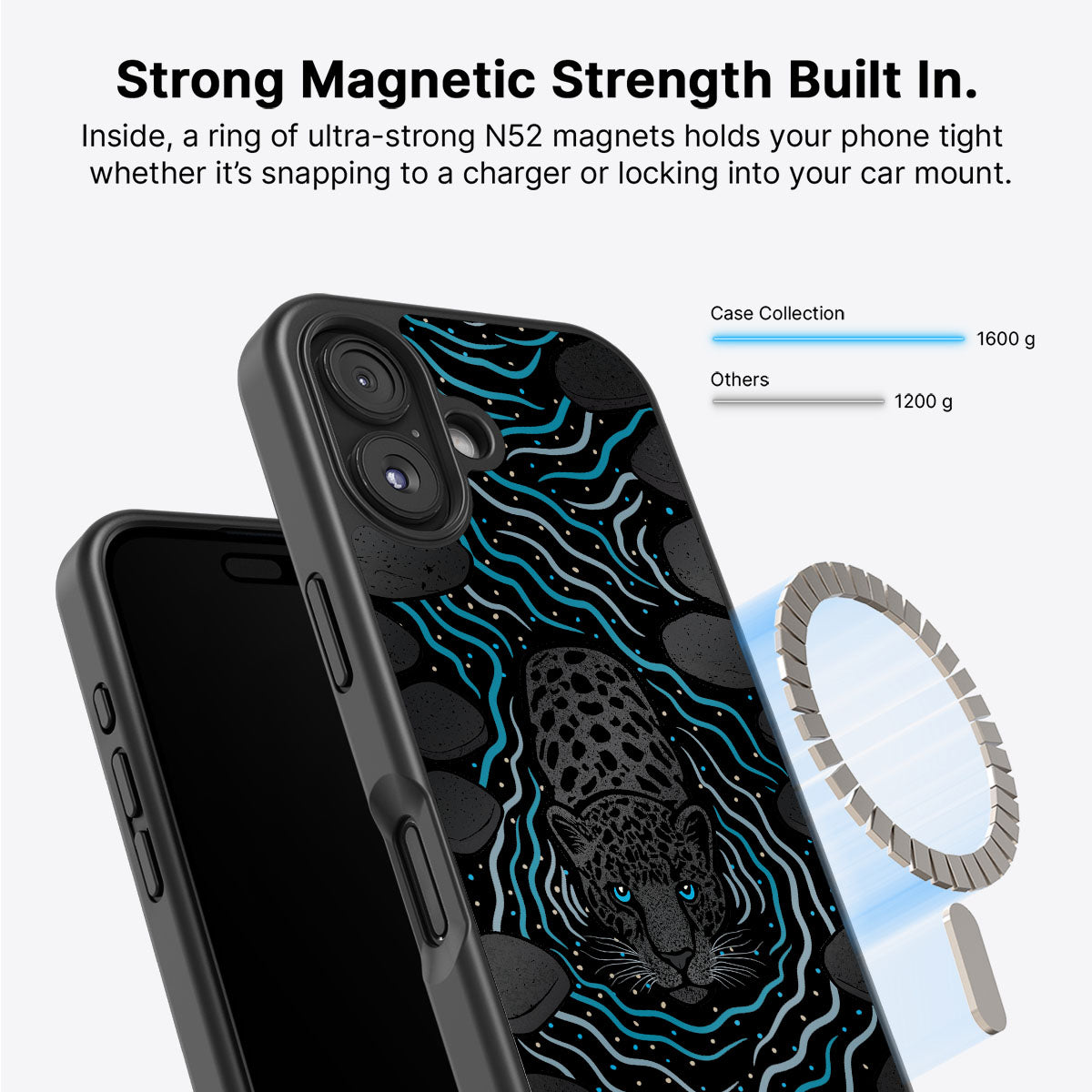 Midnight Panther - iPhone 17 Case, #case type_core (magsafe)