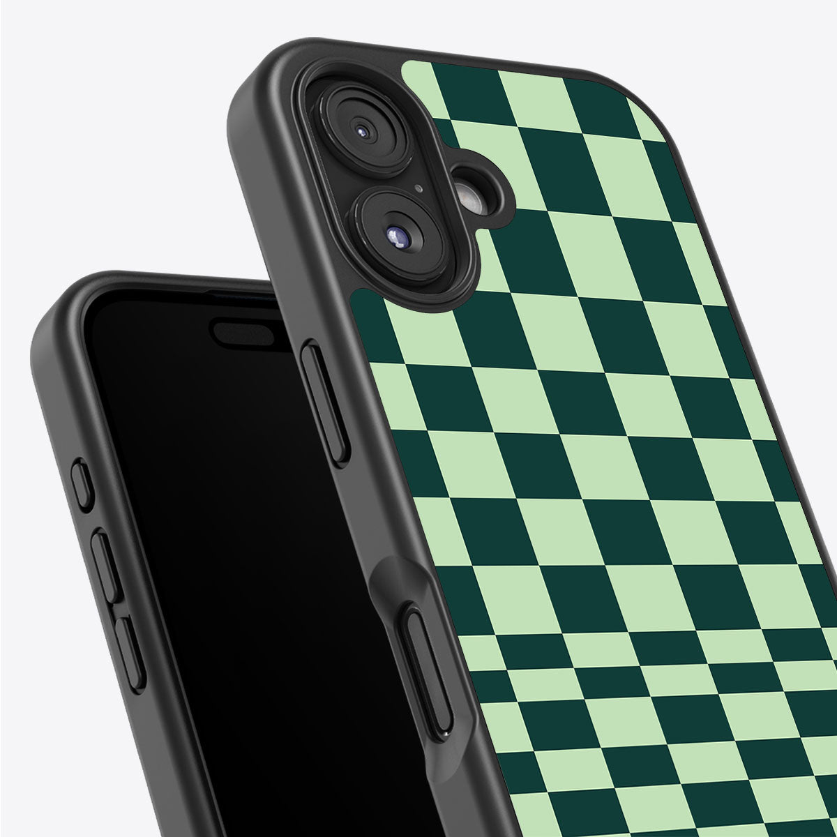 Mint Matrix - iPhone 17 Case
